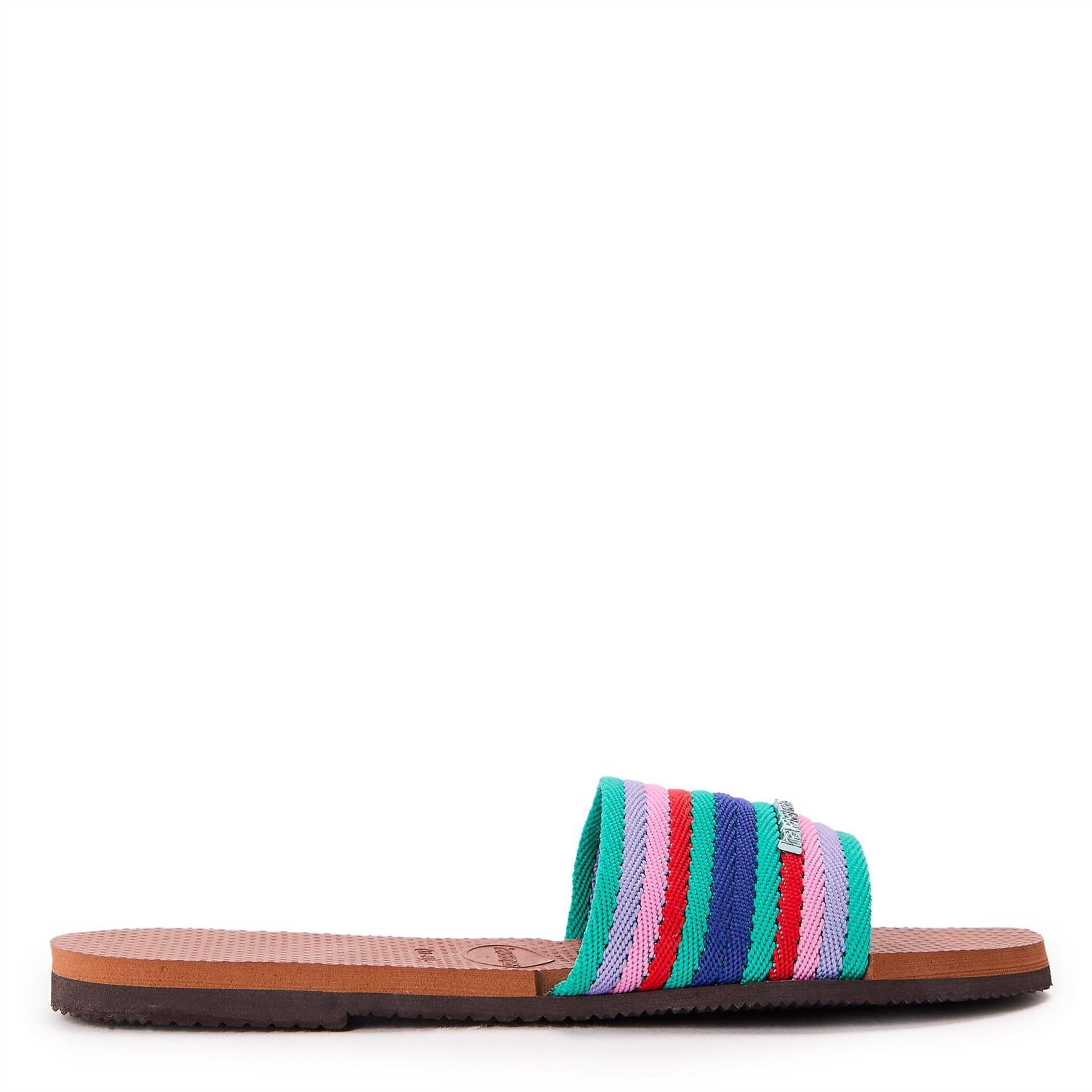 Havaianas Hav. You Malta Mix Black 33 34 Flip Flops Womens