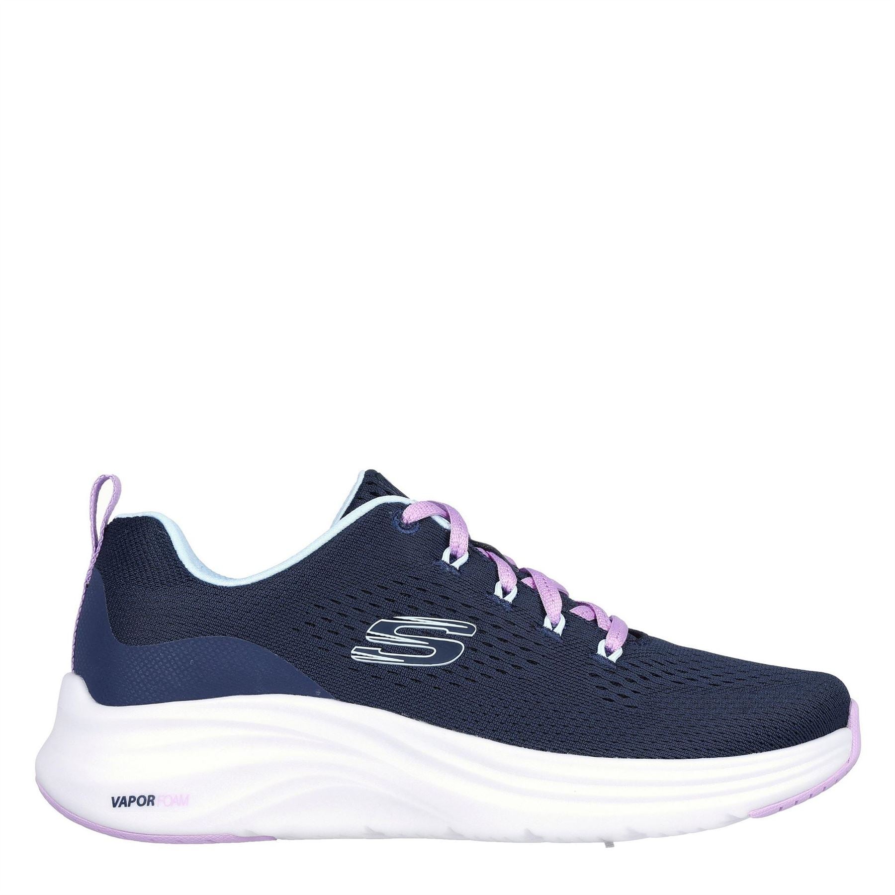 Skechers Womens Mesh Lace Up W Air Cool Low Top Trainers