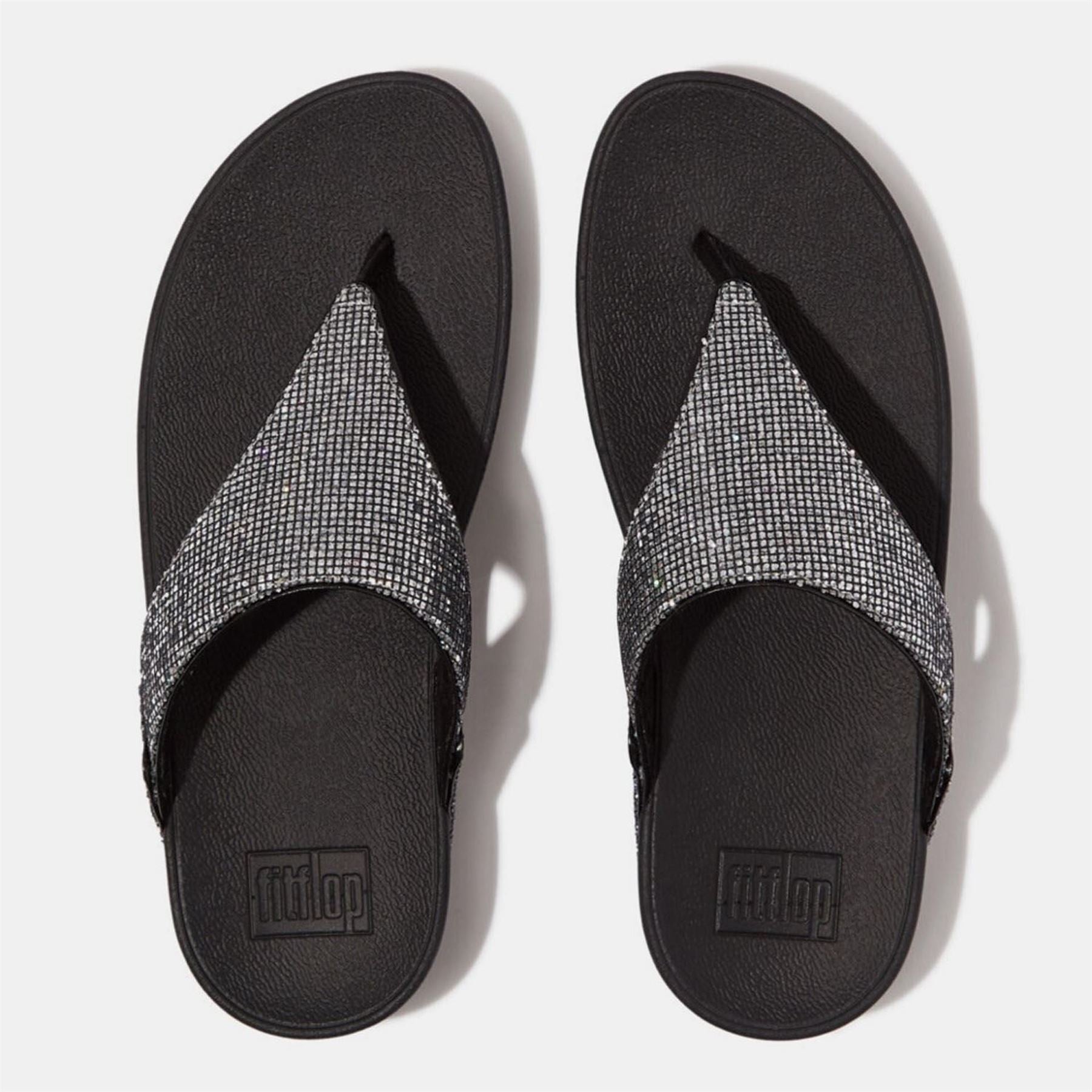 FitFlop Glitterball Toe Post Sandals