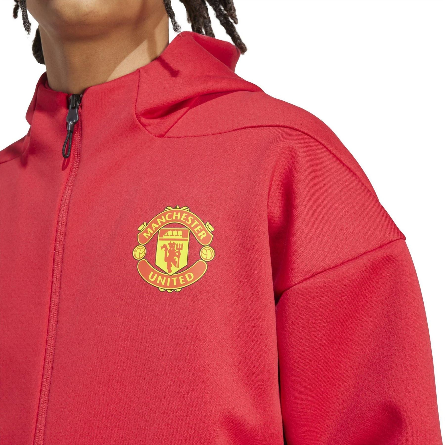 adidas Mens Manchester United Anthem Jacket 2025 2026