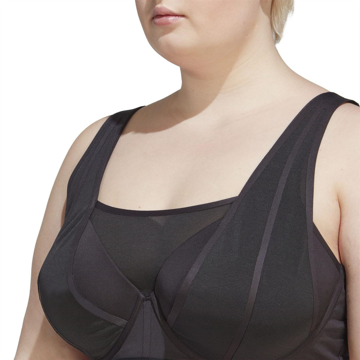 adidas Collective Power Luxe High Support Medium Impact Sports Bra (plus Size)