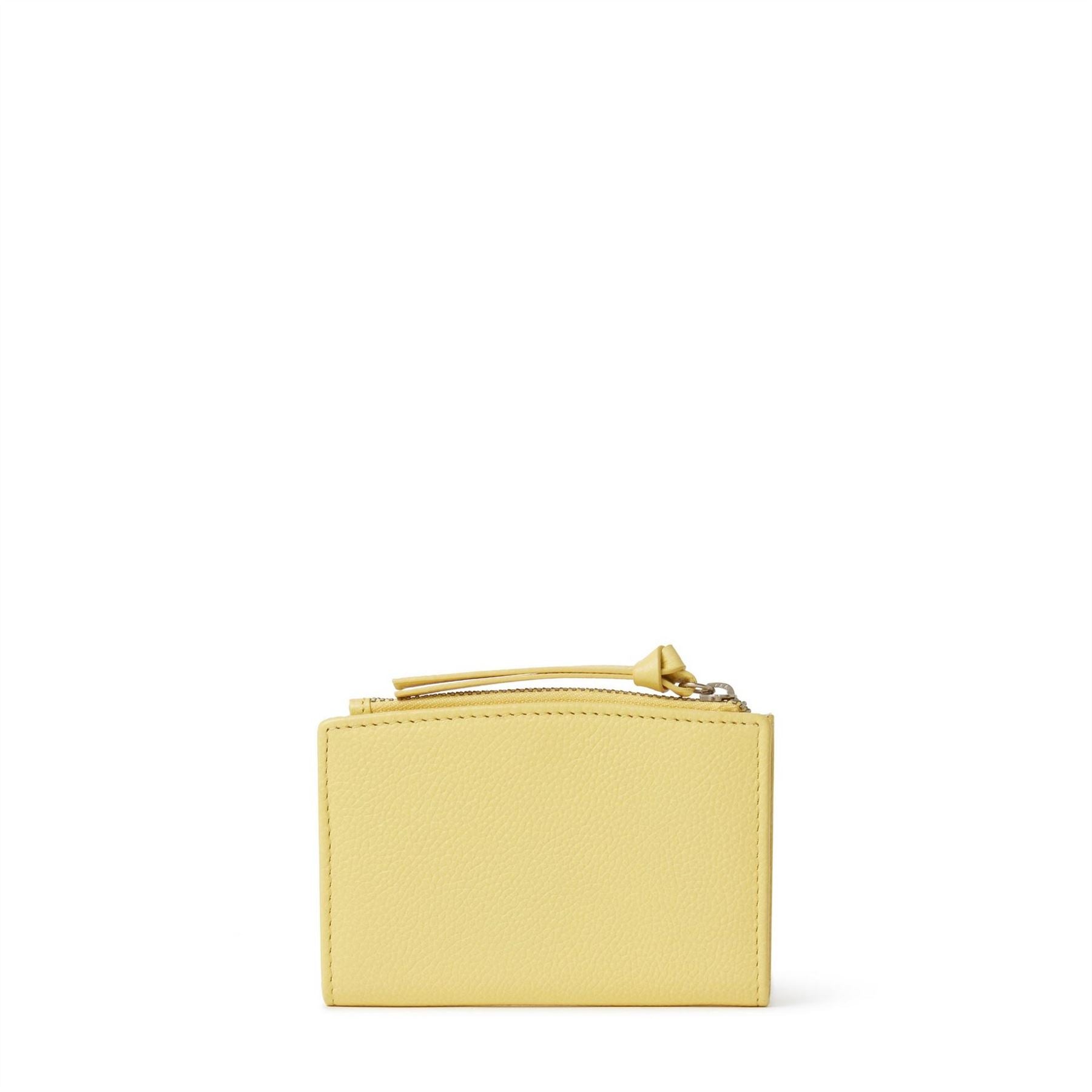Osprey London London Molly Curved Bi Fold Leather Card Holder