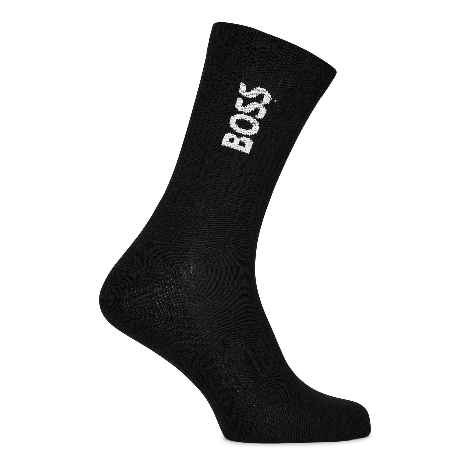 Boss BOSS Bodywear 3 Pack Socks with Logo Detail (Crew)