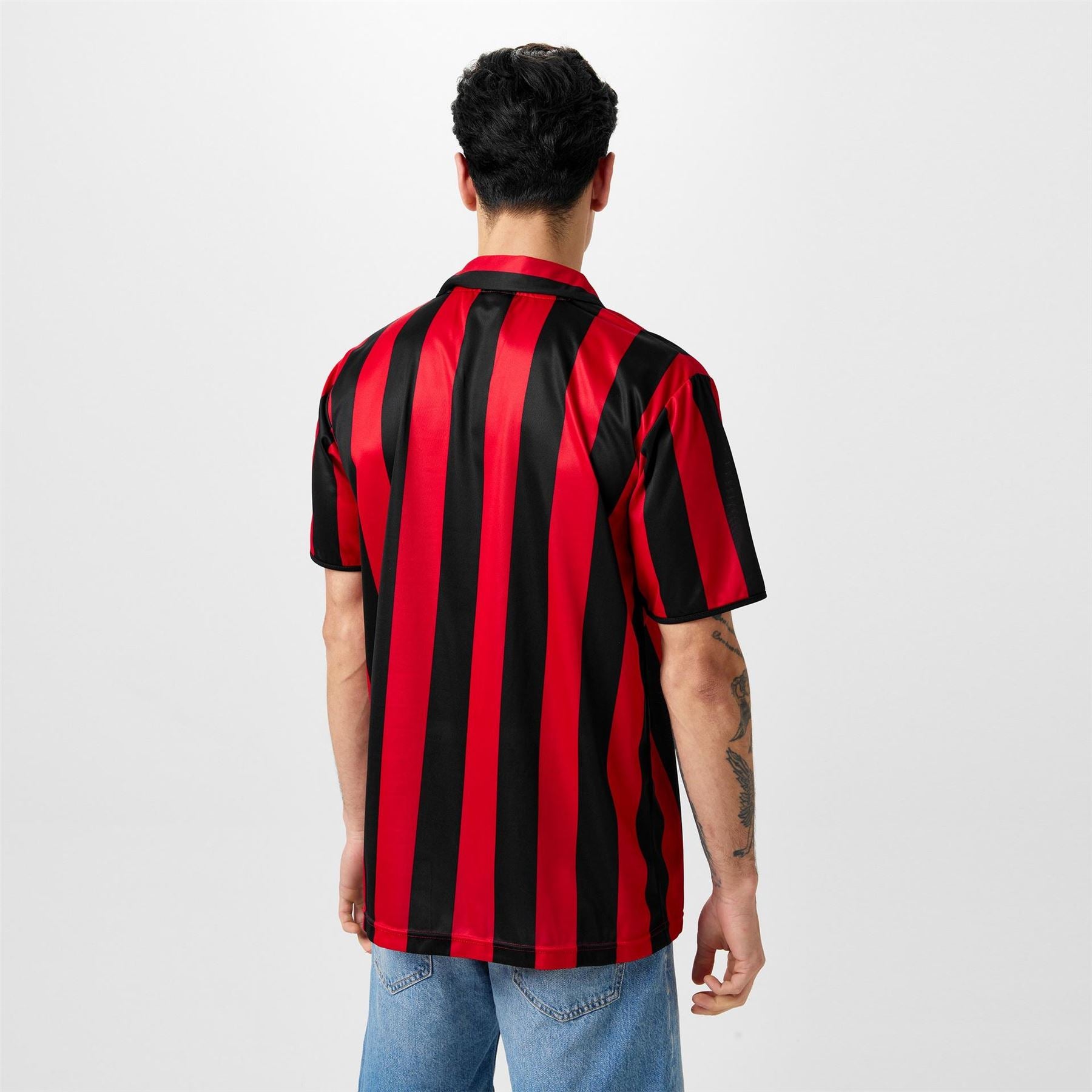 Score Draw Ac Milan Home Shirt 1998 1999 Adults