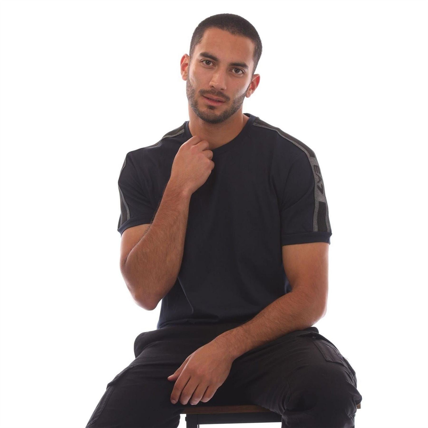 EA7 Series Cotton Jersey T-Shirt