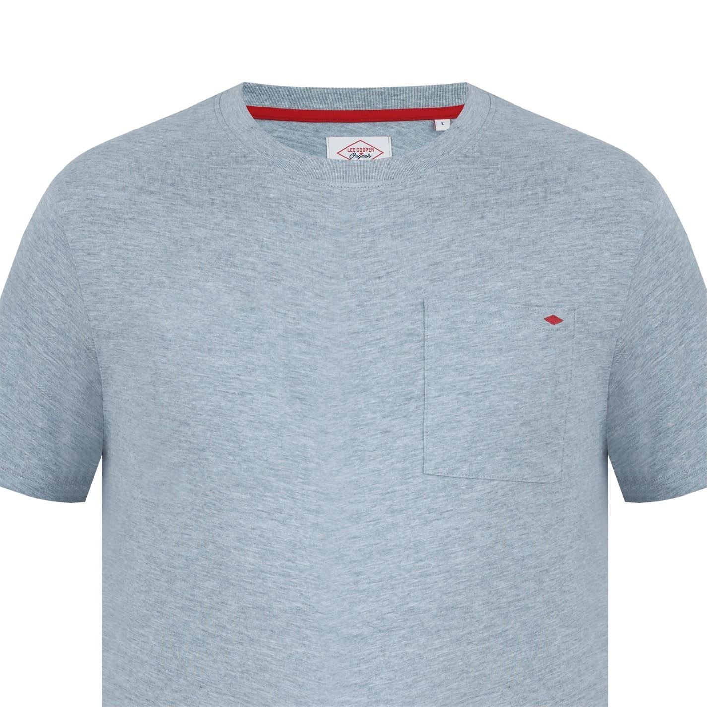 Lee Cooper Pocket Regular Fit Crew Neck T-Shirt