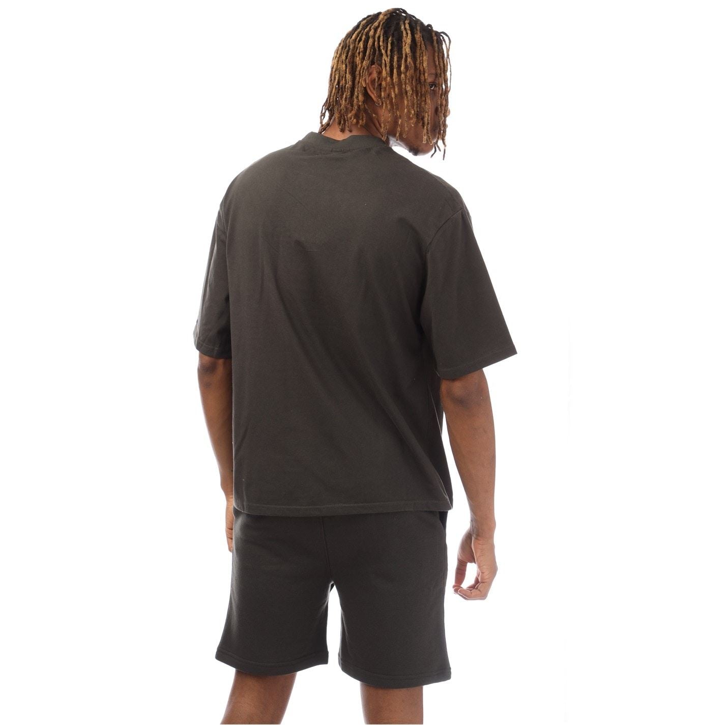 Hype Oversize Fit Signature Print T-Shirt