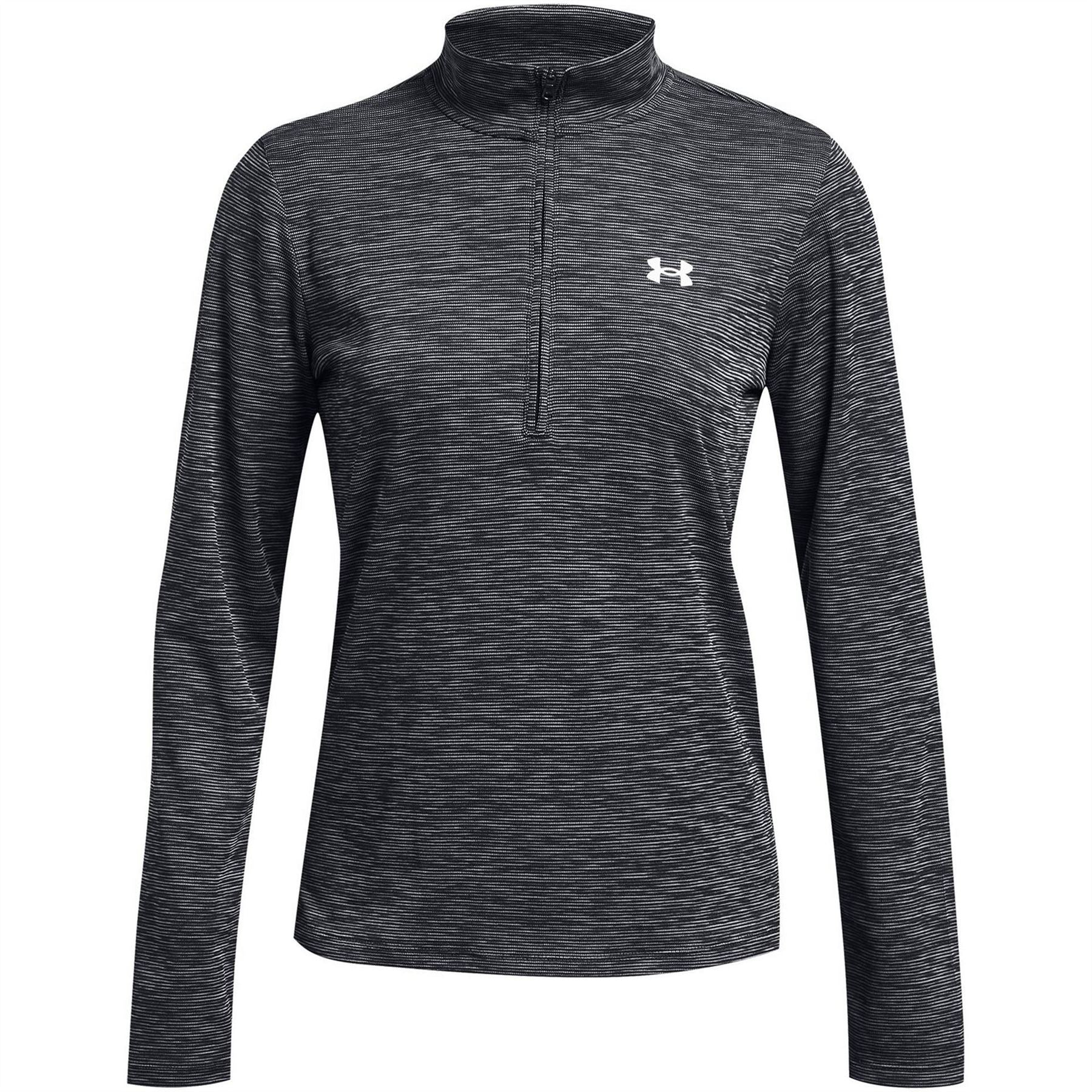Under Armour Tech Zip Neck High Collar Long Sleeve Sweatshirt
