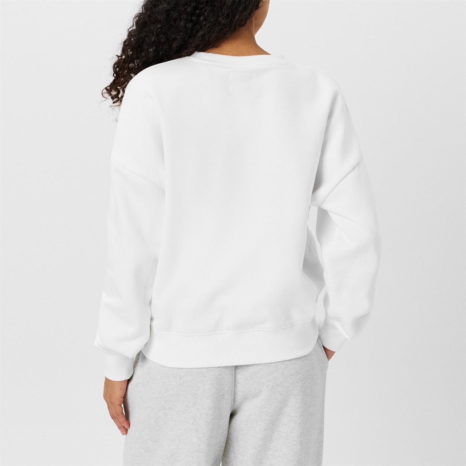 Guess Icon Crew Neck Relaxed Fit Sweater