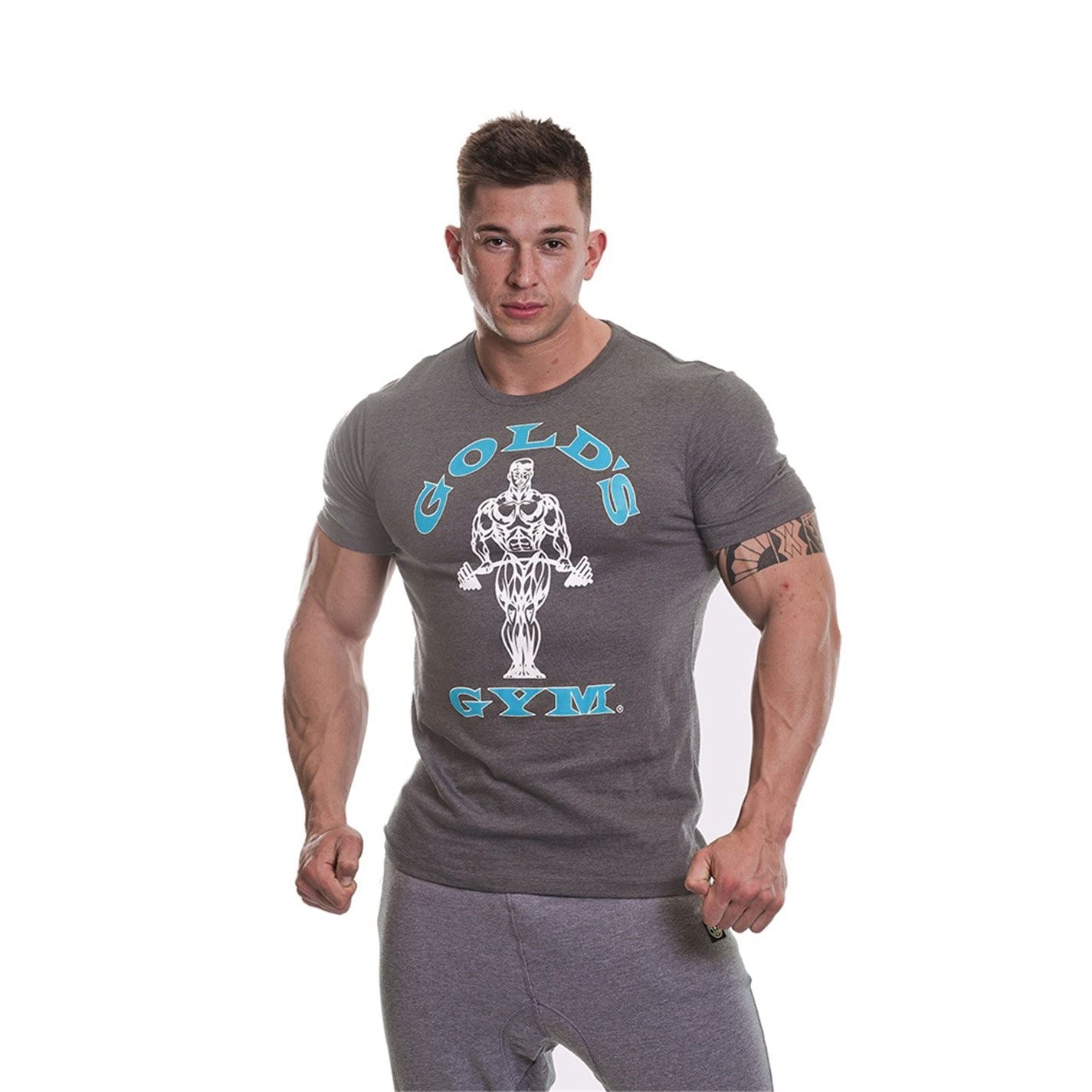 Golds Gym Mens Gym Muscle Joe T-Shirt