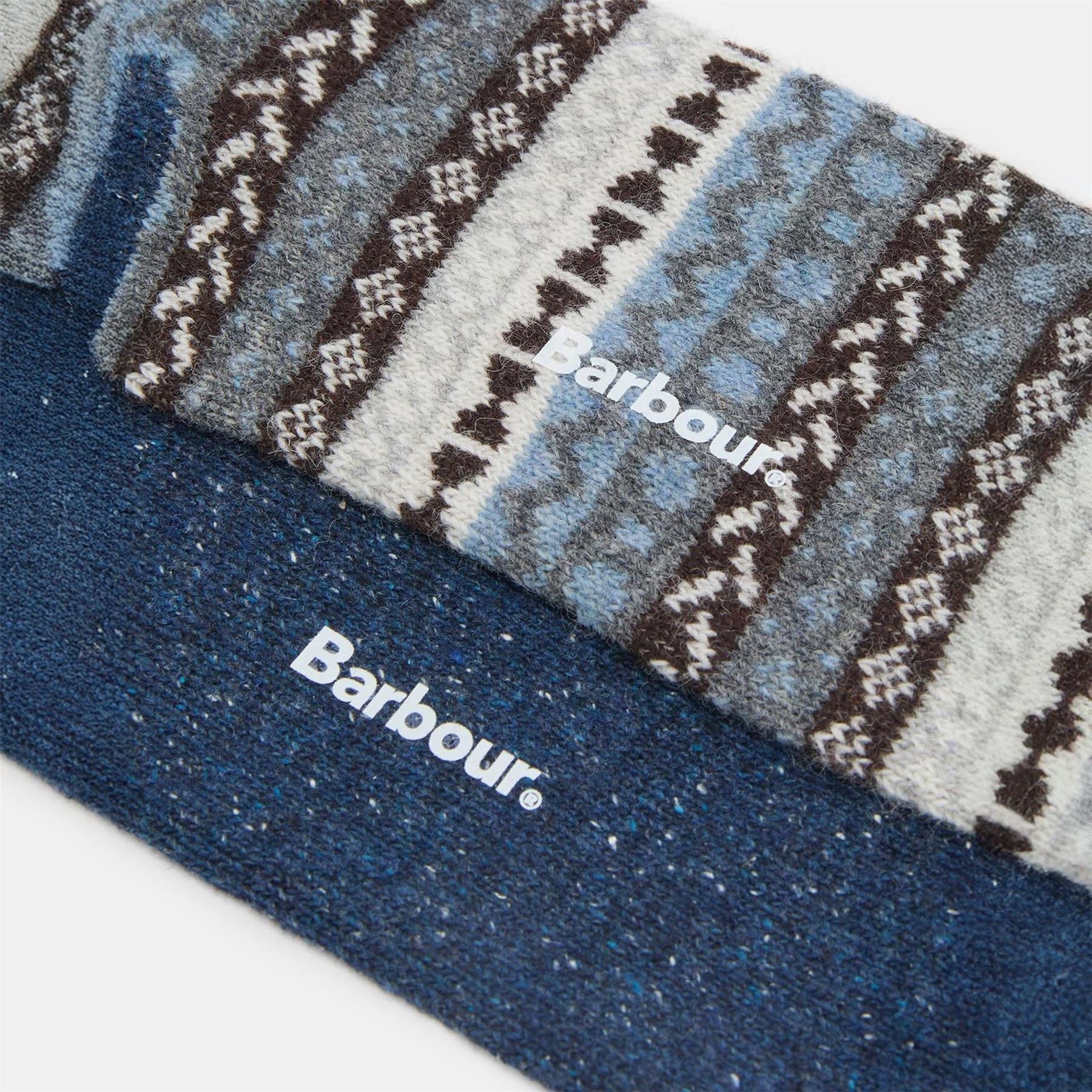Barbour Fairisle Crew Socks