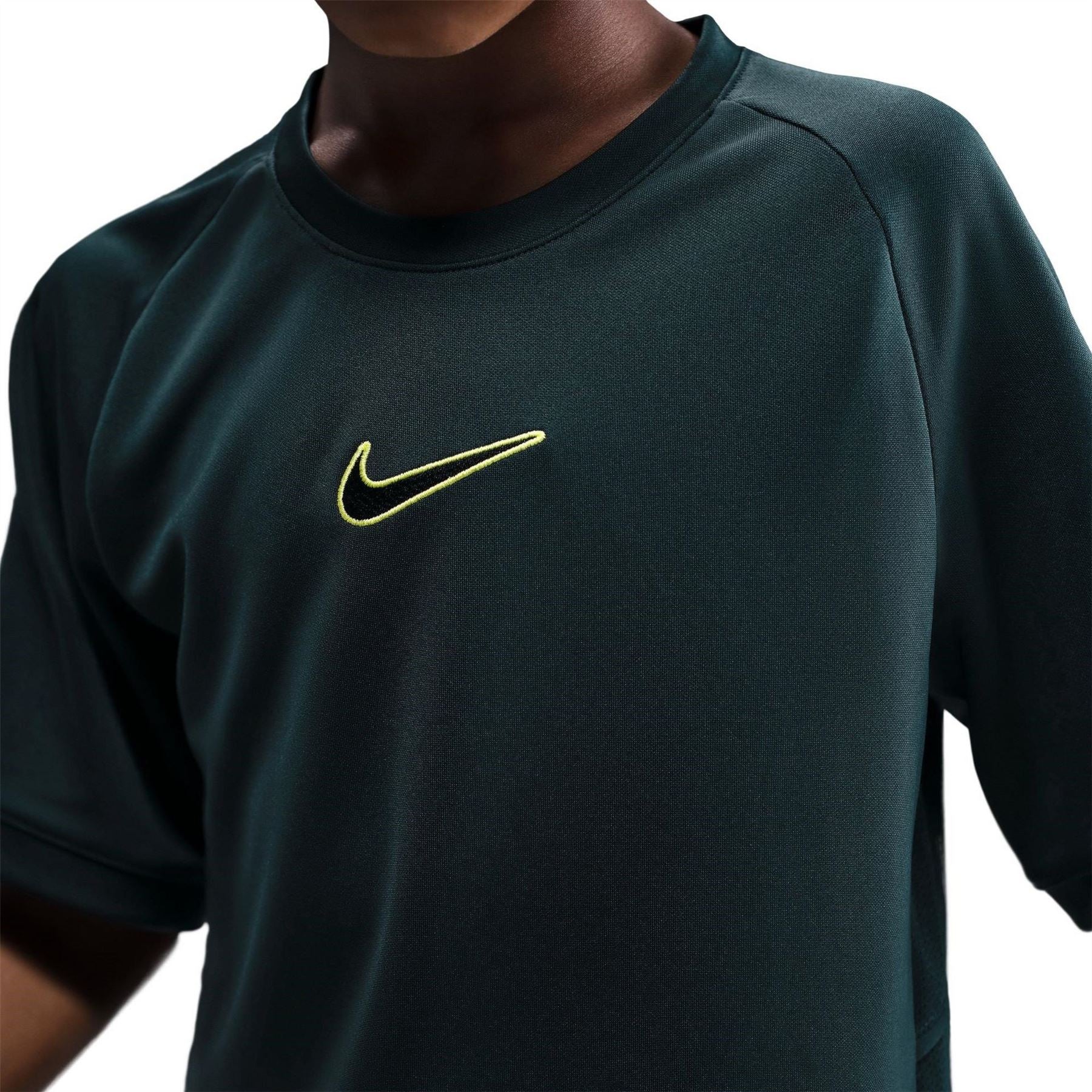 Nike Logo Crew Neck Raglan Sleeve Jersey T-Shirt