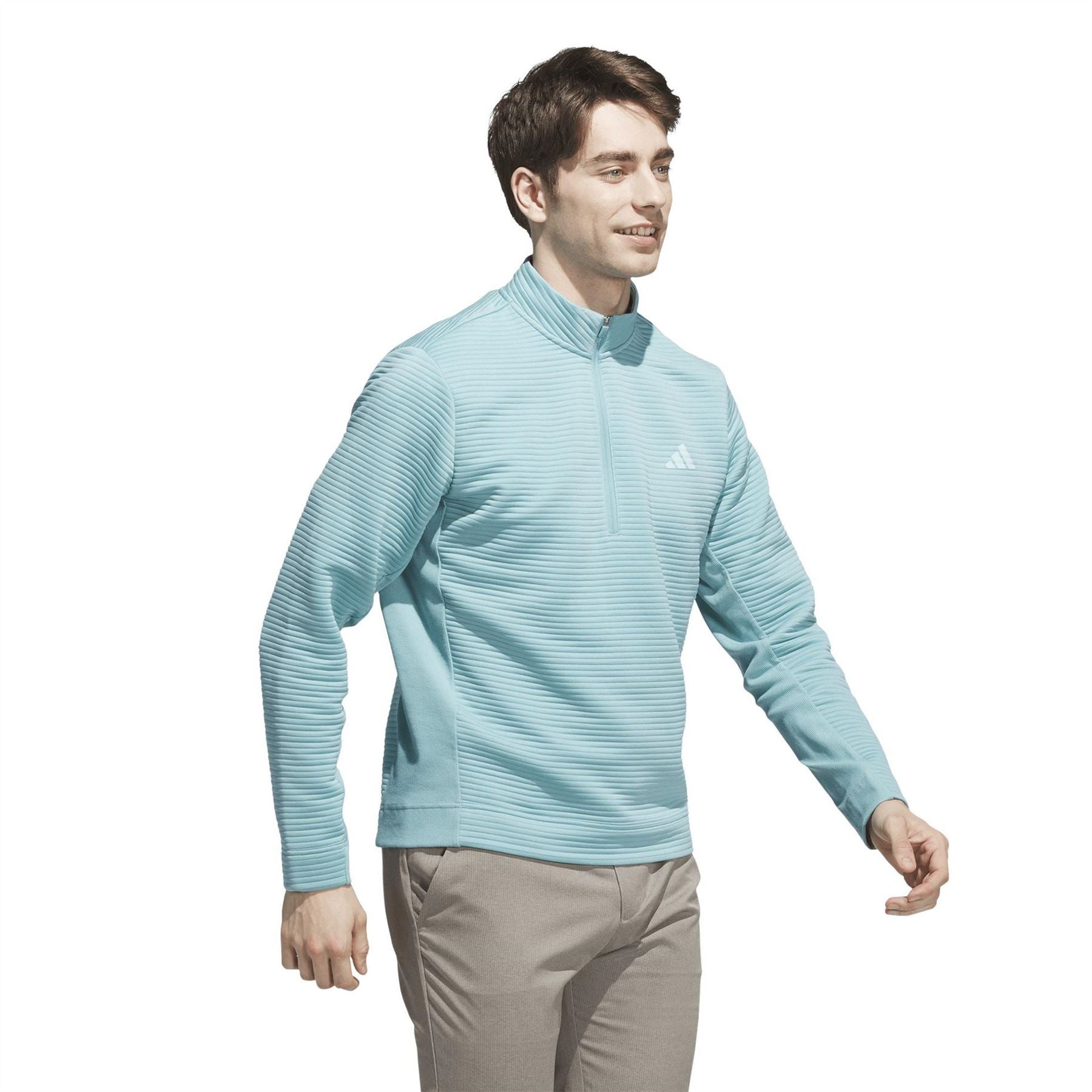 adidas Ultimate 365 Zip Neck Long Sleeve Sweatshirt