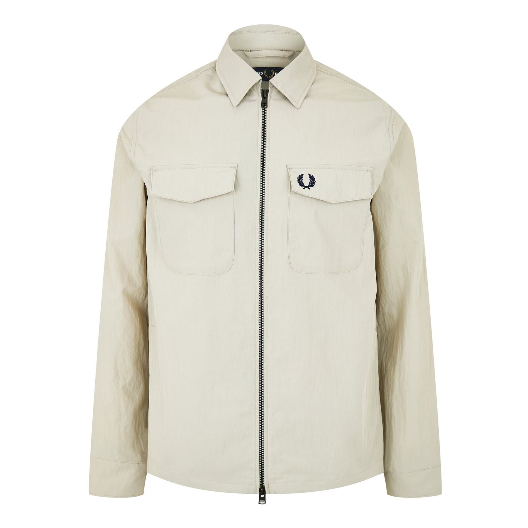 Fred Perry  Long Sleeve Zip Overshirt