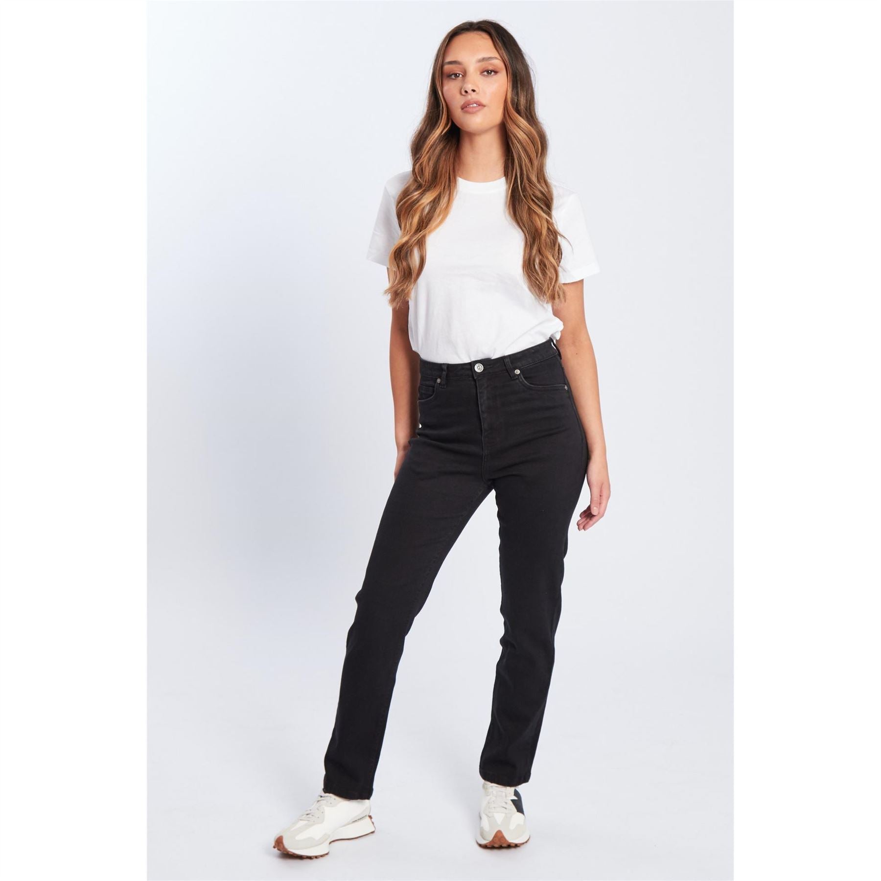 Be You Beyou Mom Straight Leg Jeans