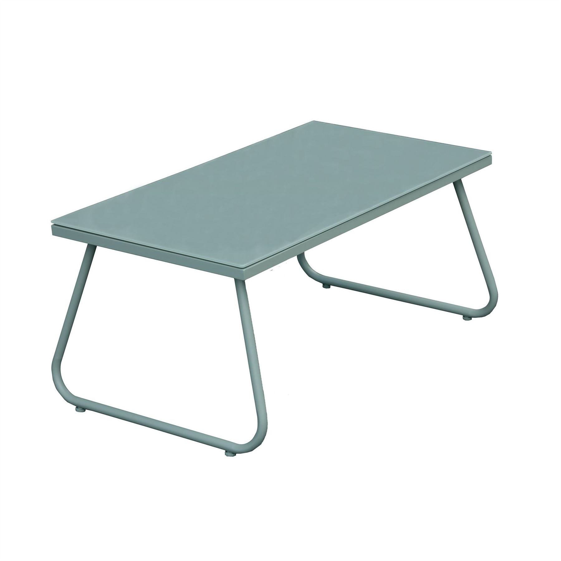 Linea Piece Weather Resistant Glass Top Garden Dining Set