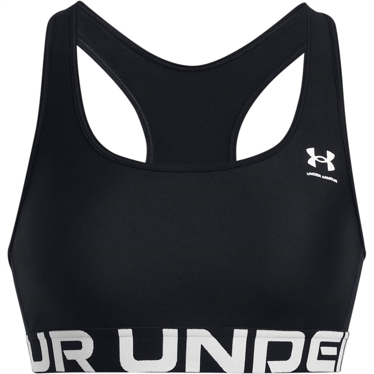 Under Armour Womens Armour Mid Branded Sports Bra
