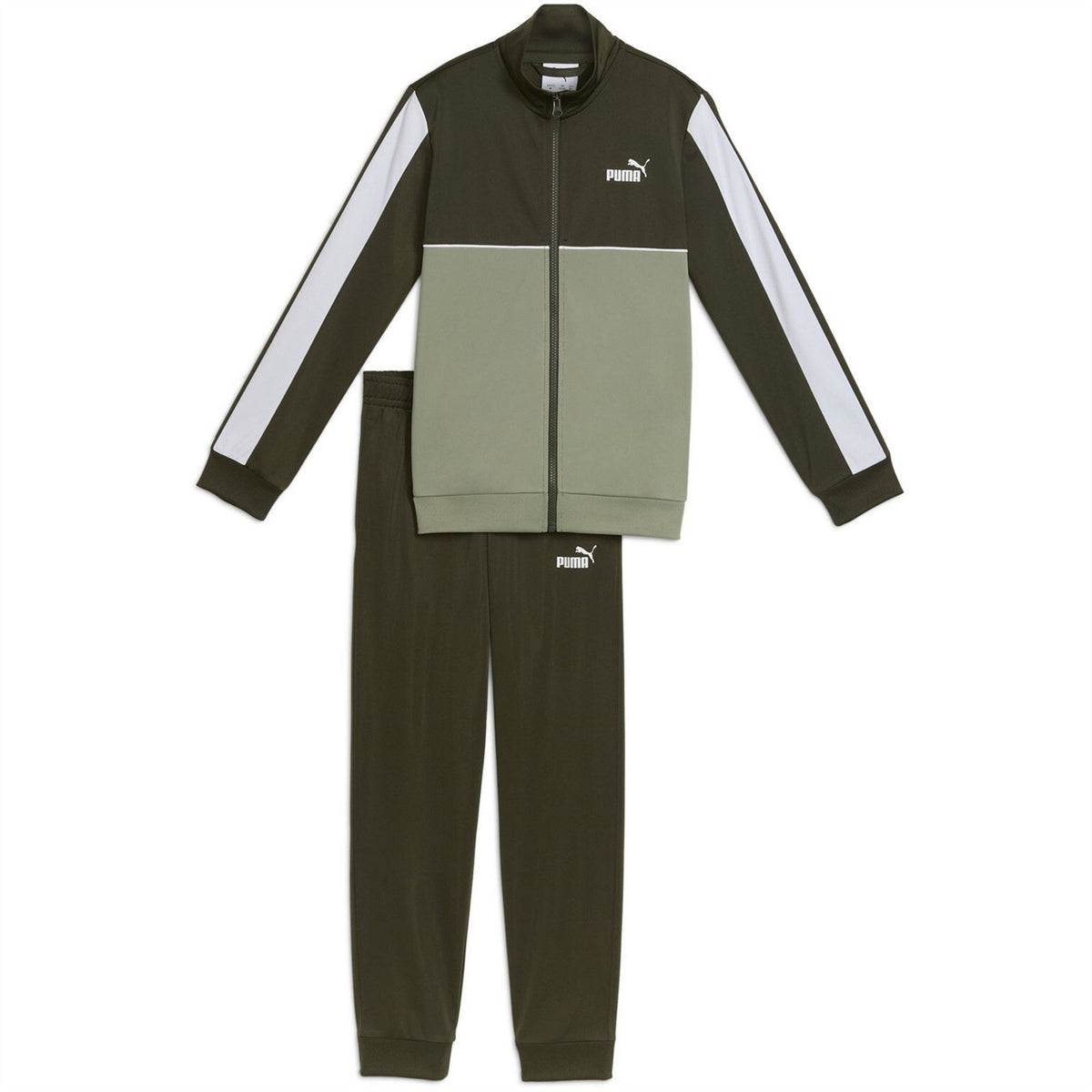 Puma Block Poly Tracksuit Junior