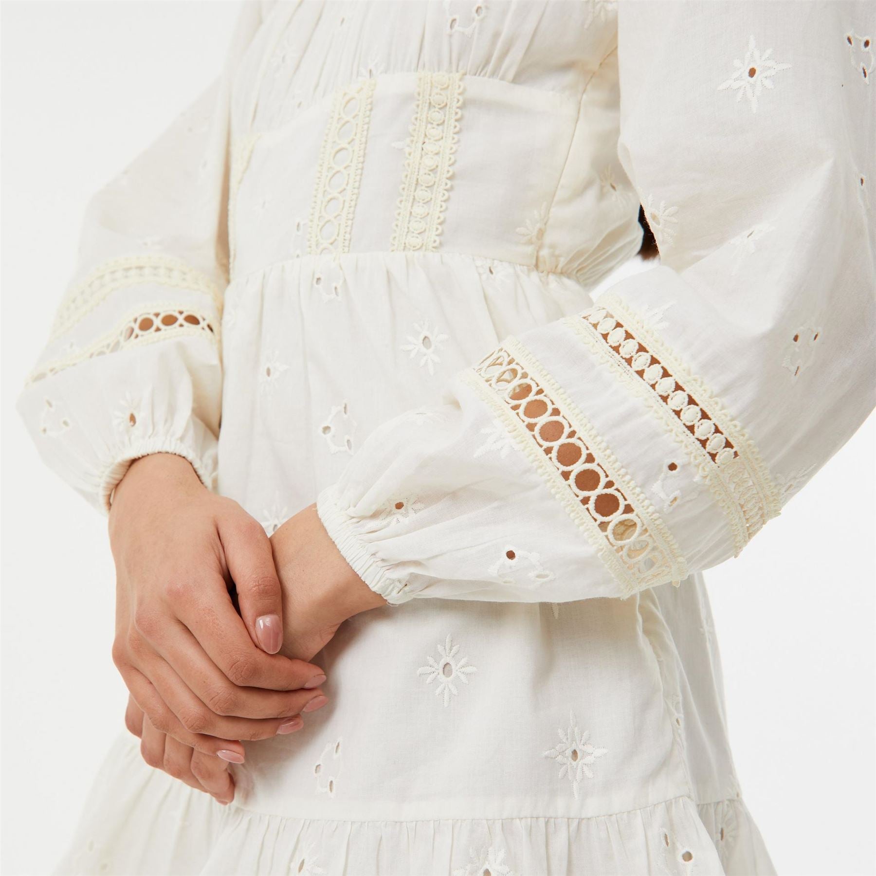 Jack Wills Womens Long Sleeve Boho Dress