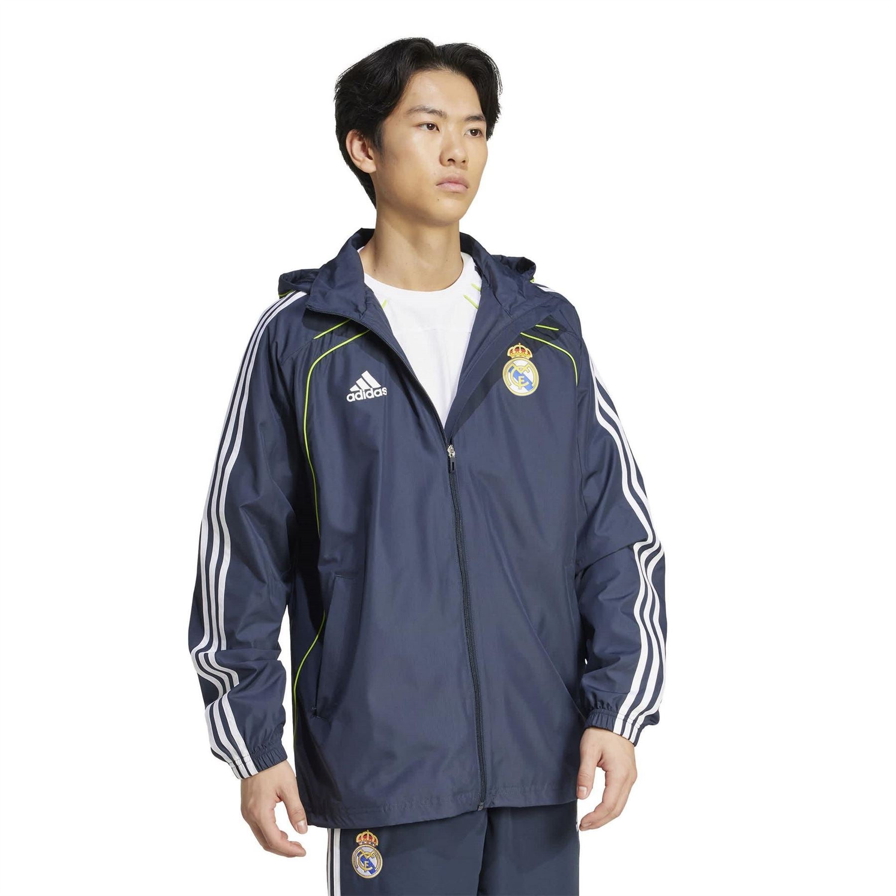 adidas Mens Real Madrid Windbreaker 25 26