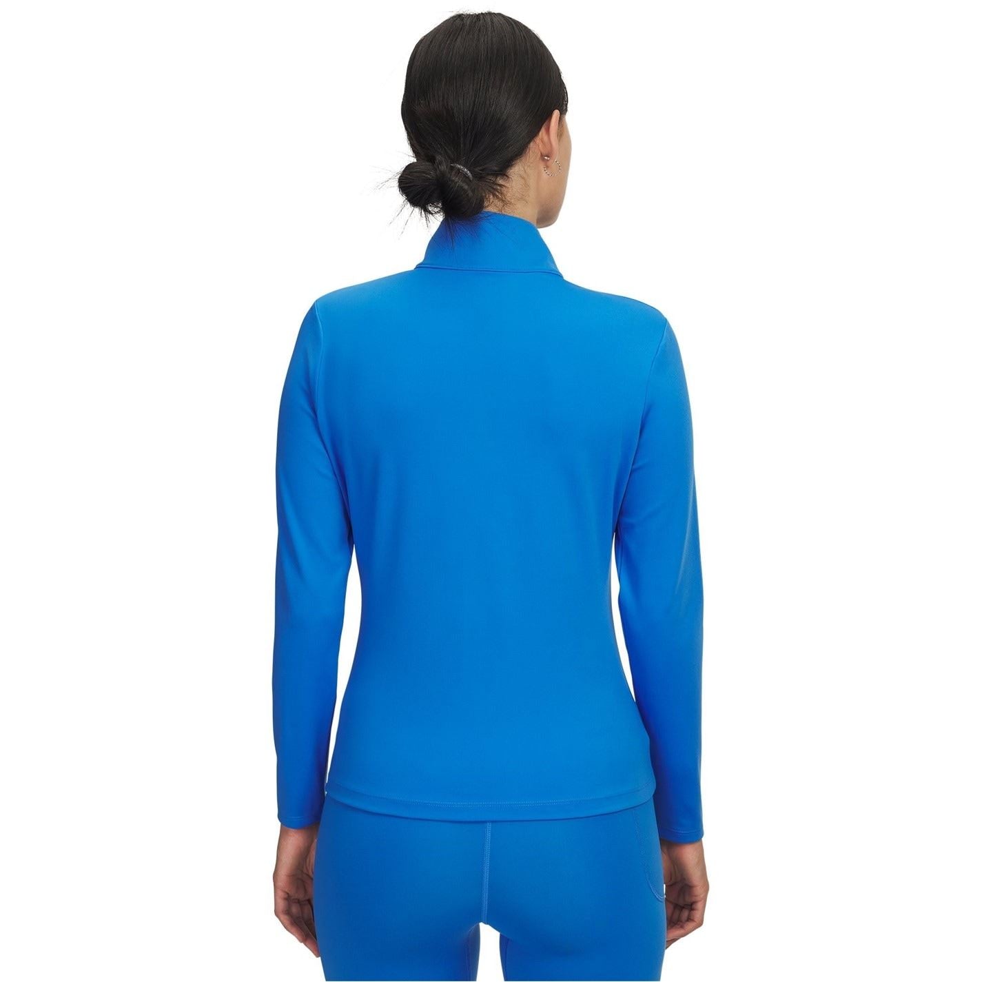Under Armour Motion Emea Solid Patterned Ribbed Cuff Track Jacket