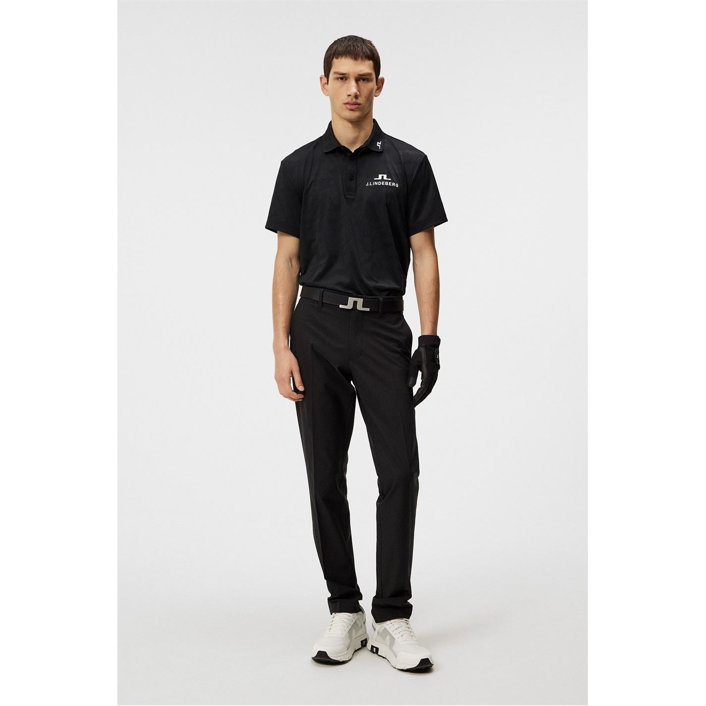 J Lindeberg Golf Short Sleeve Performance Polo Shirt
