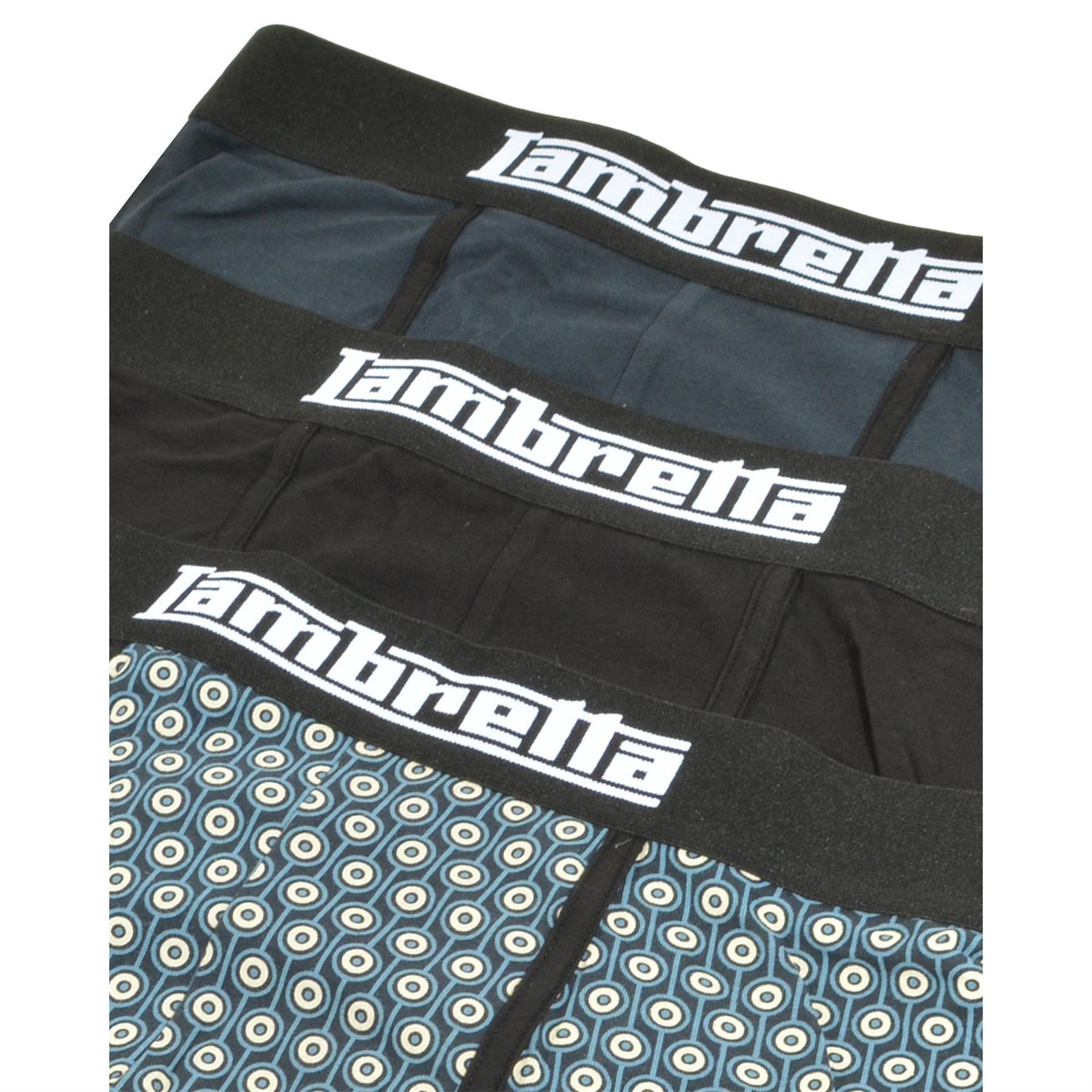 Lambretta Target 3 Pack Boxers