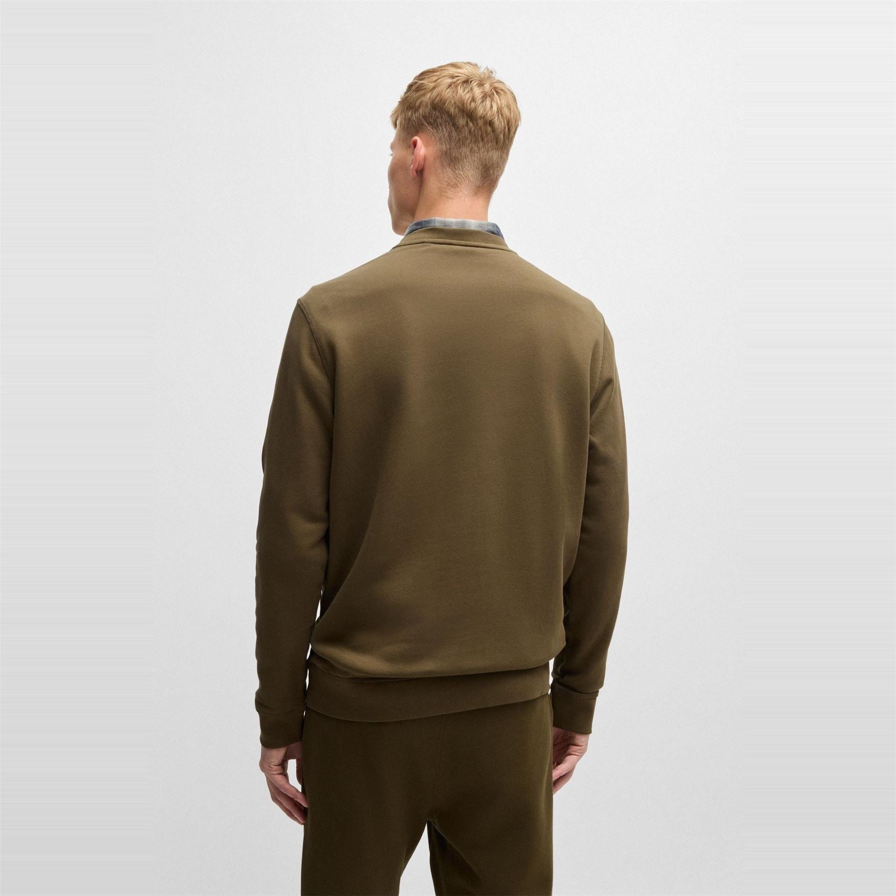 Boss Orange Long Sleeve Premium Cotton Sweatshirt (westart Crew Neck)