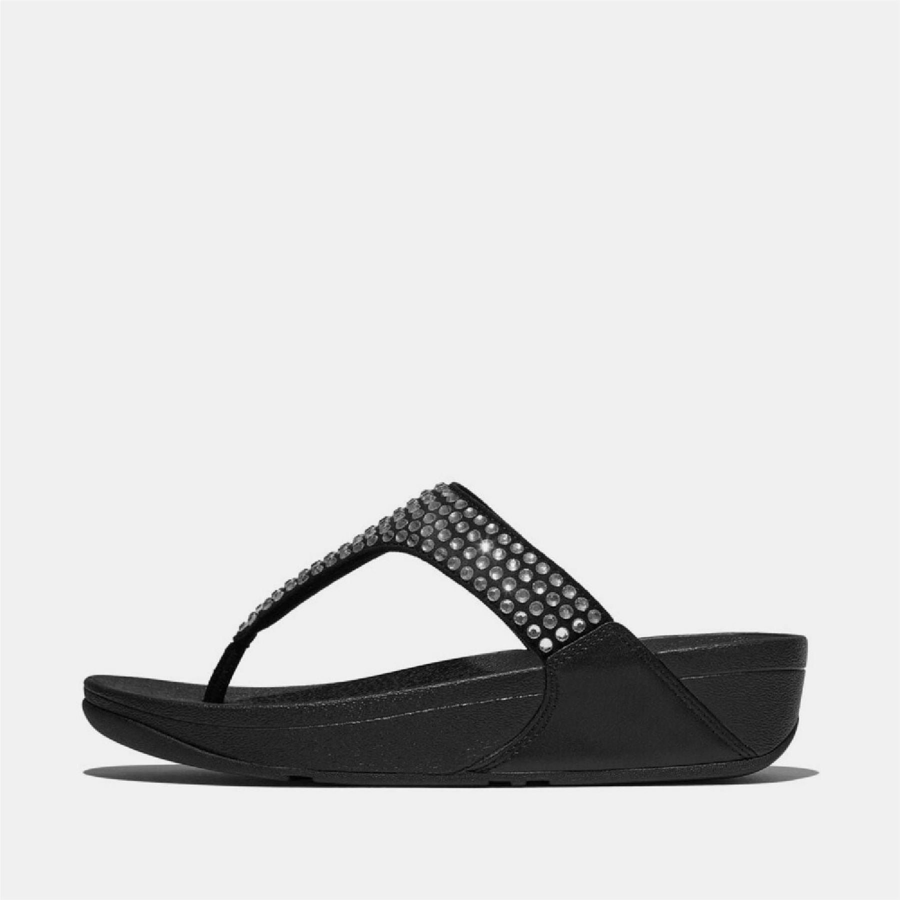 FitFlop Maxi Crystal Toe Post Sandals
