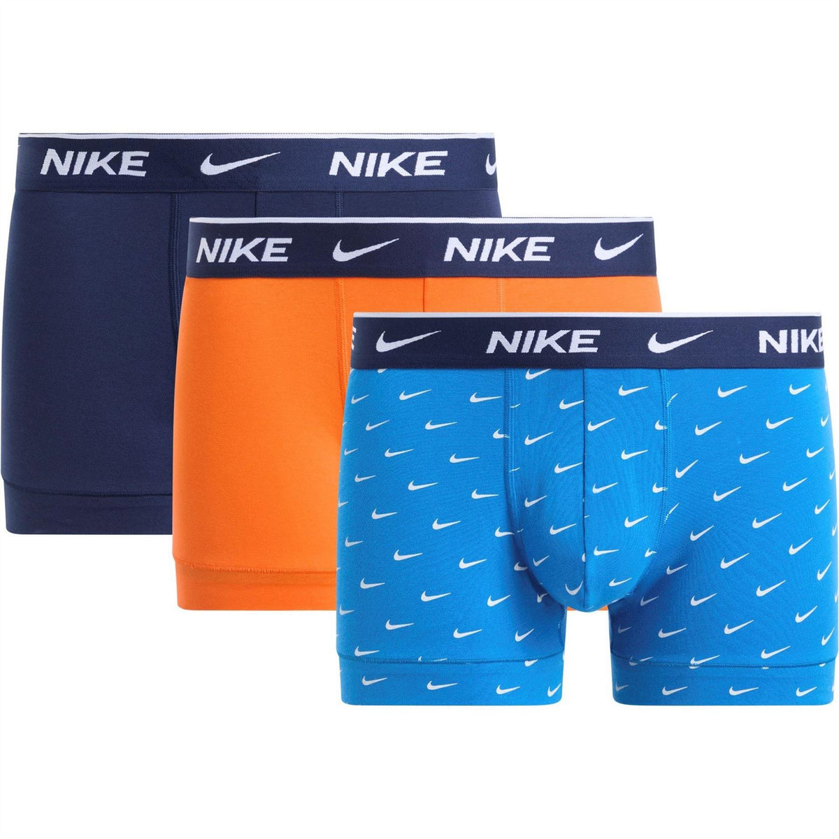 Nike Mens 3 Pack Everyday Cotton Trunks