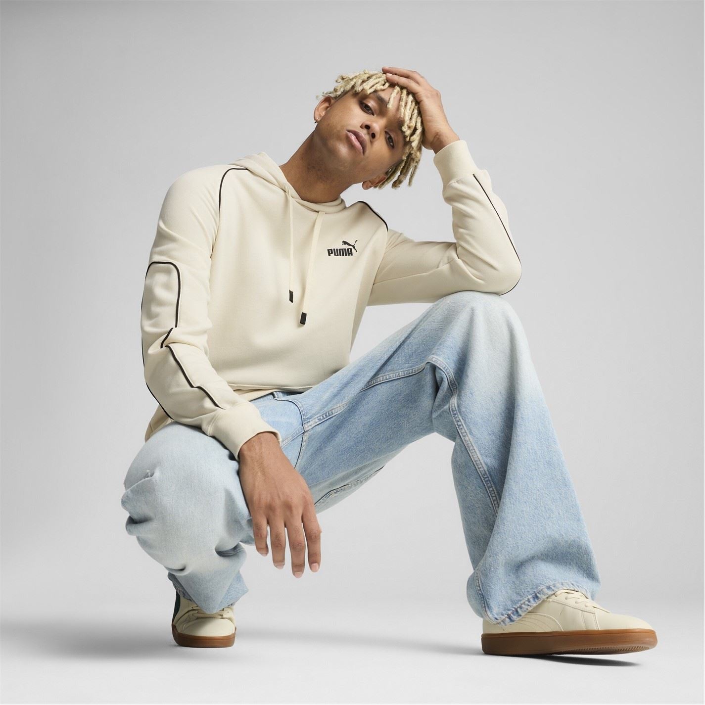 Puma Hooded Regular Fit Long Sleeve Sweatshirt