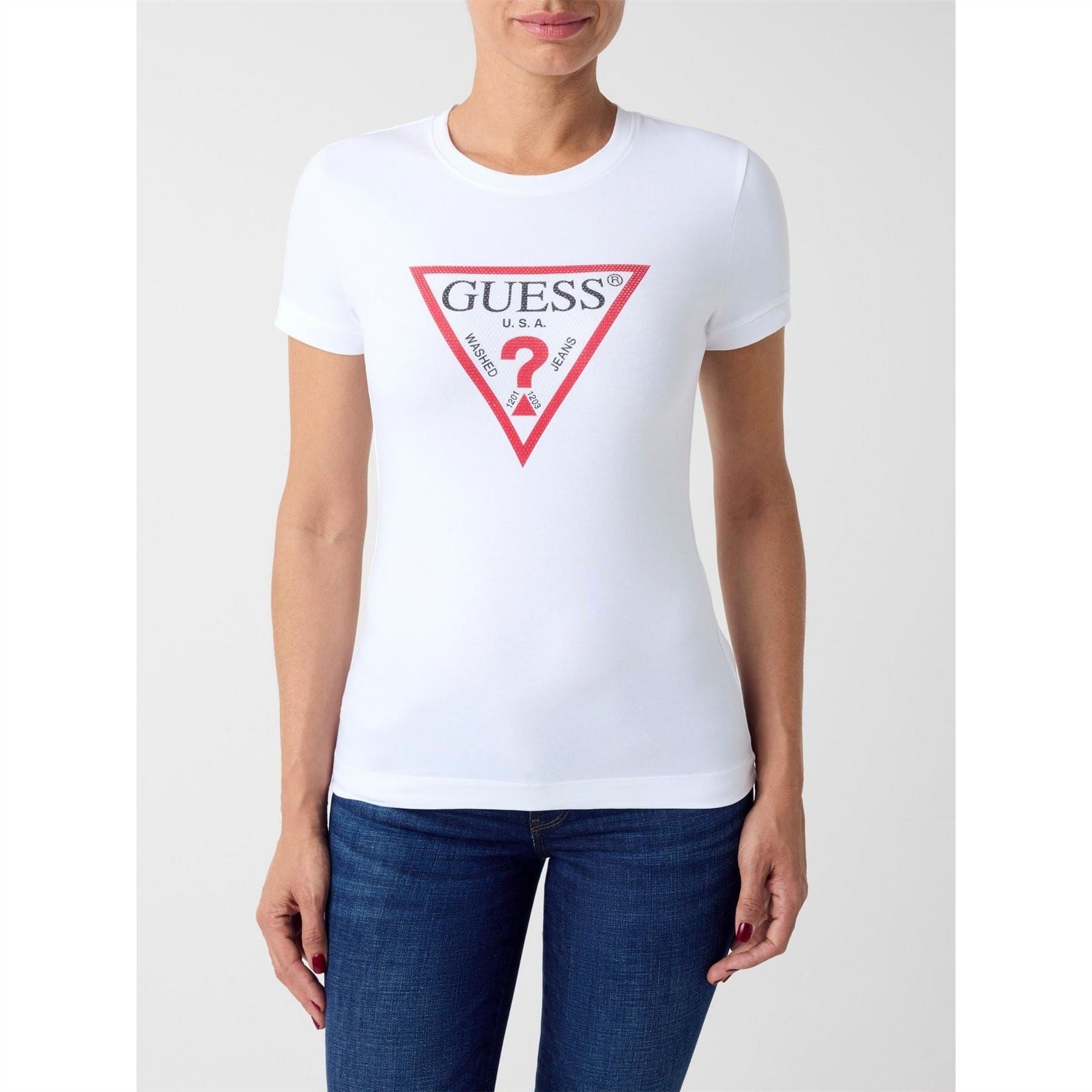 Guess Cn Original Hotfix Slim Fit T-Shirt