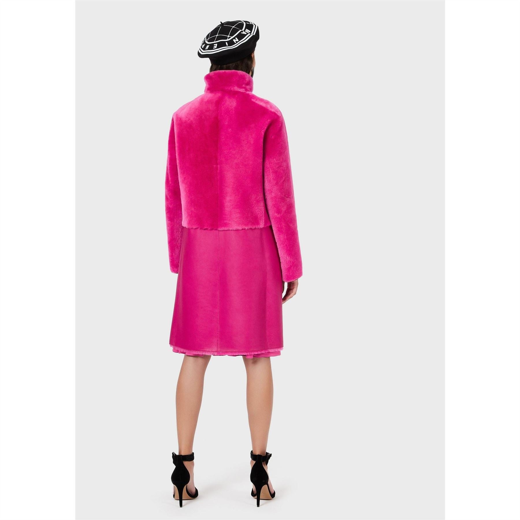 Emporio Armani Reversible Shearling Fur Coat