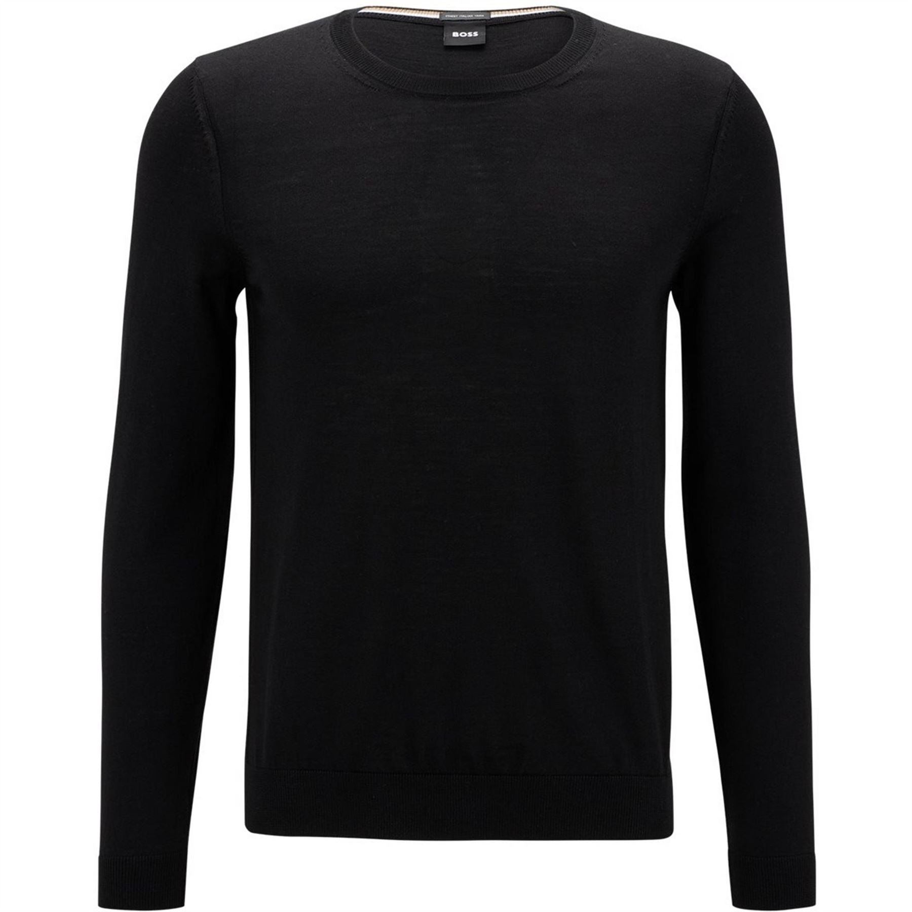 Boss Leno Knit Jumper, Soft Virgin Wool