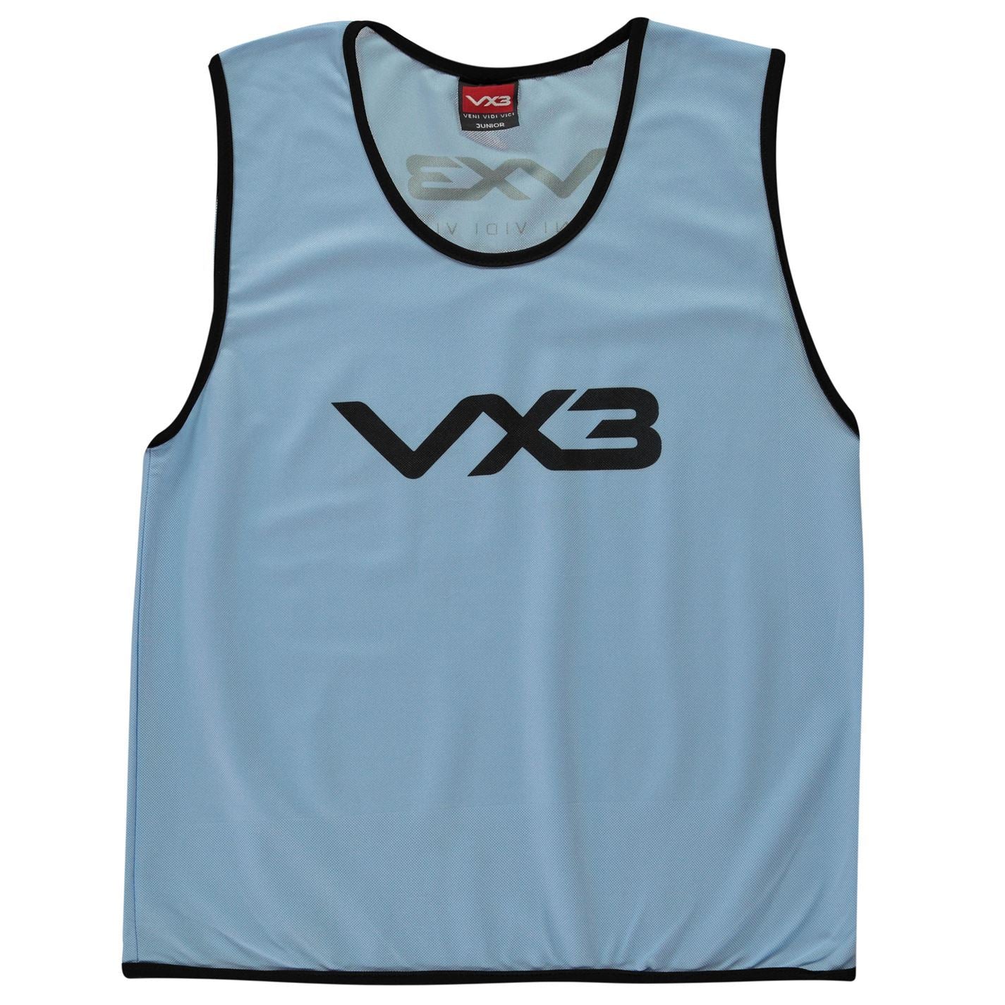 VX3 Hi Viz Mesh Training Bibs Junior