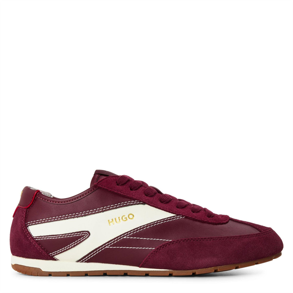 Hugo Lytton Tenn Lace-Up Flat Sneakers