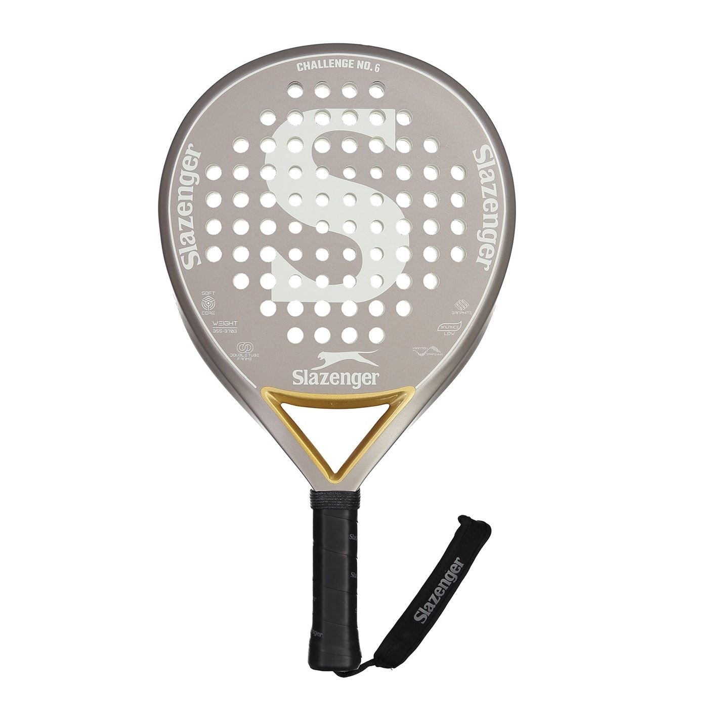 Slazenger Challenge 6 Round Padel Racket Adults