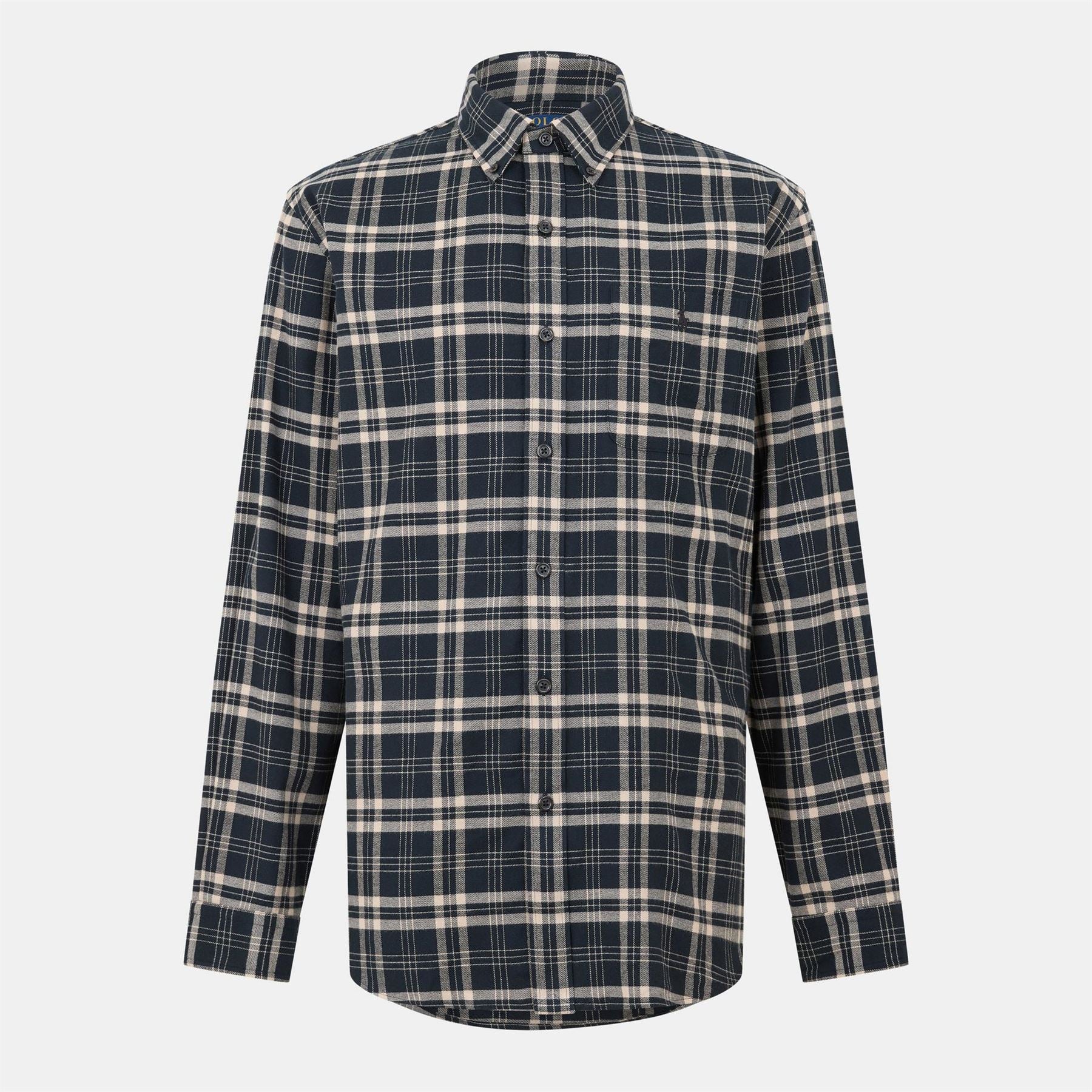 Polo Ralph Lauren Brushed Check Flannel Long Sleeve Patterned Shirt