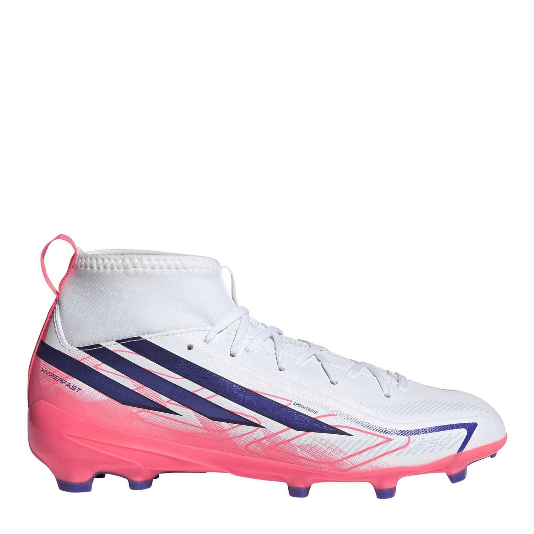 adidas Hyperfast League Mid Firm Ground Football Boots Juniors