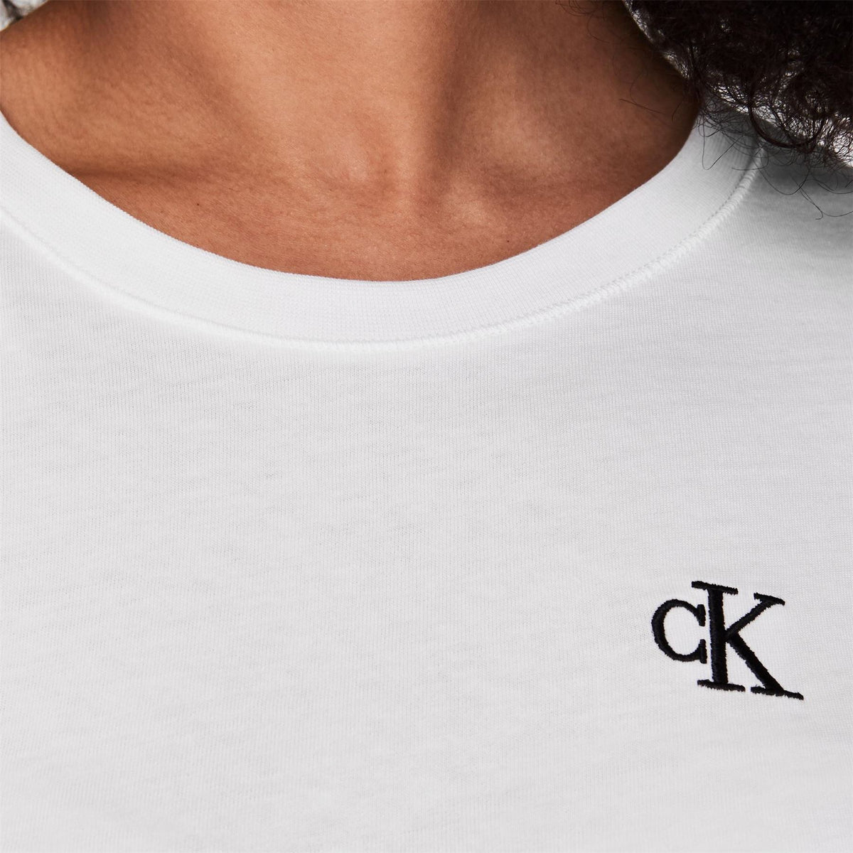 Calvin Klein Jeans Embroidered Logo Slim Fit T-Shirt