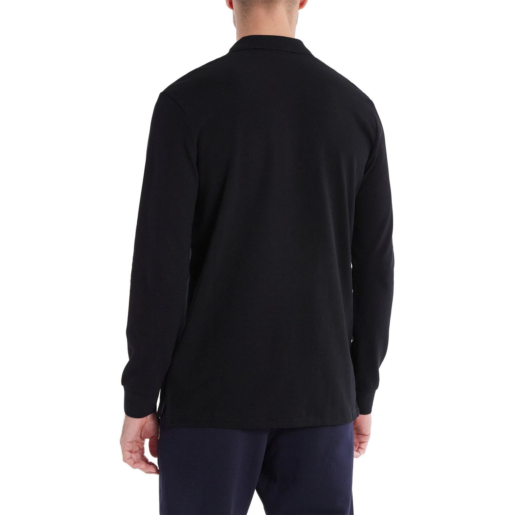PS Paul Smith Long Sleeve Zebra Polo Shirt