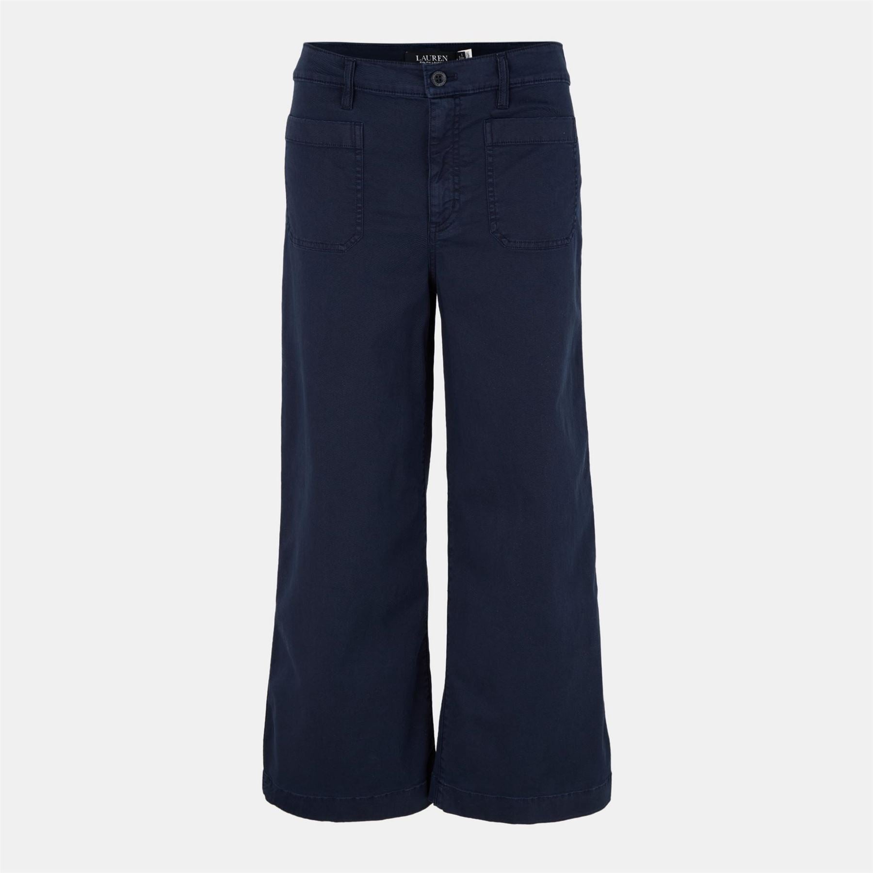 Lauren by Ralph Lauren Real Leather Yurshane Straight Leg Trouser