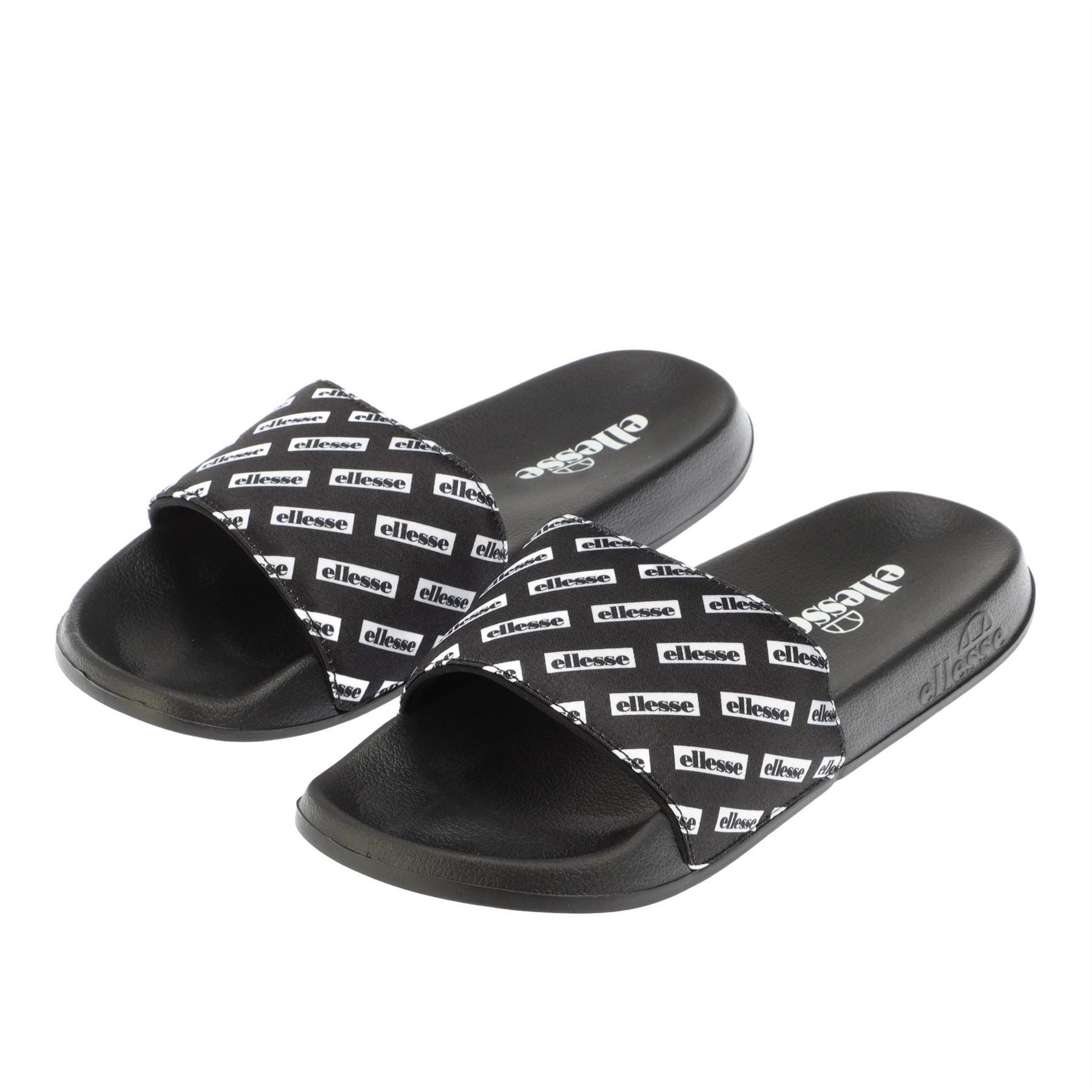 Ellesse Morgans All Over Logo Slides