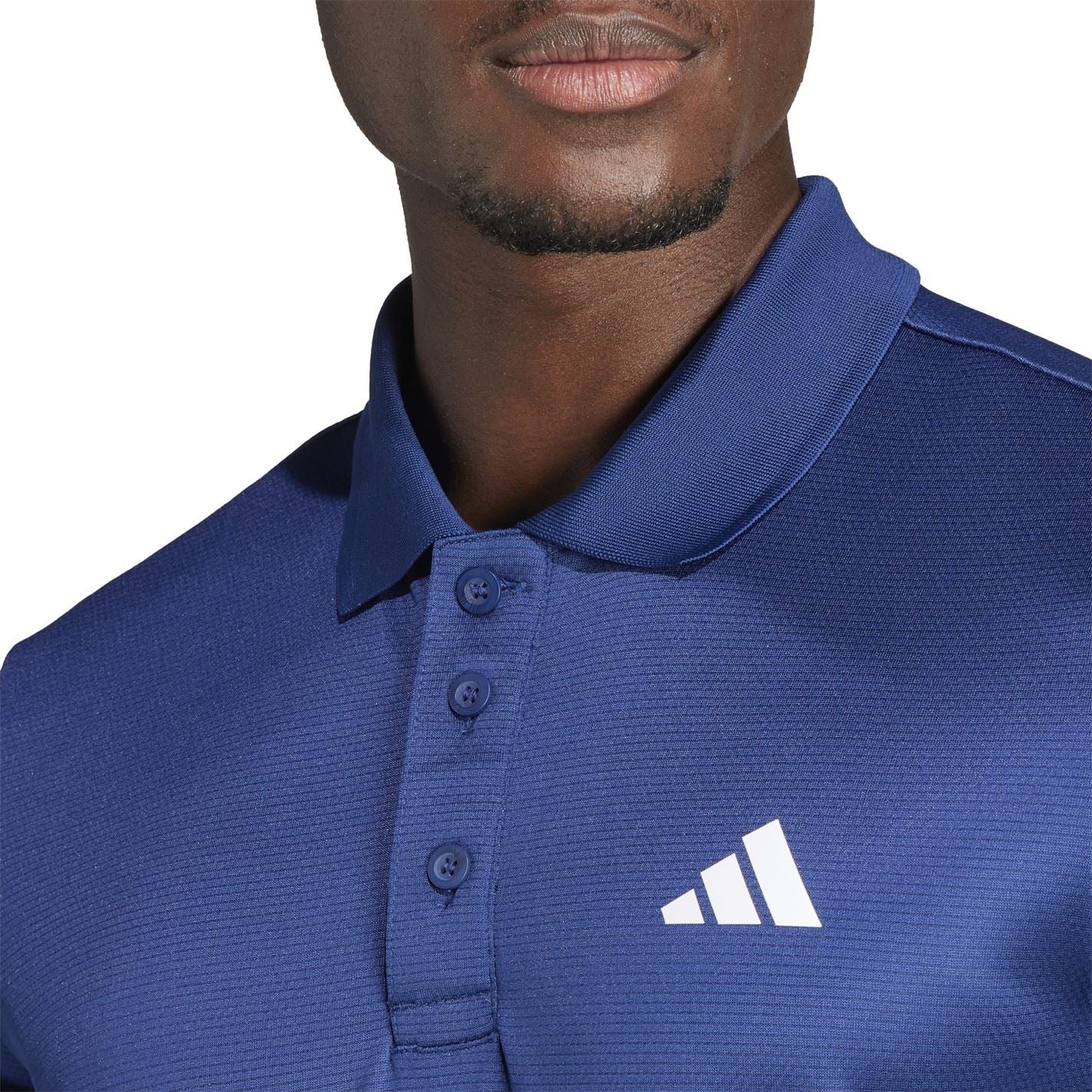 adidas Mens Short Sleeve Polo Shirt
