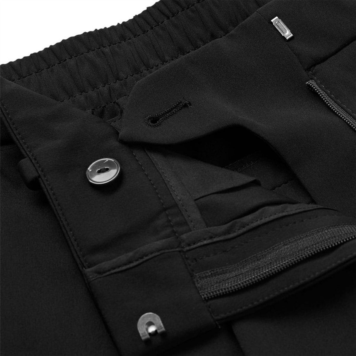 Boss Tocata Wool Blend Relaxed Fit Straight Leg Trousers