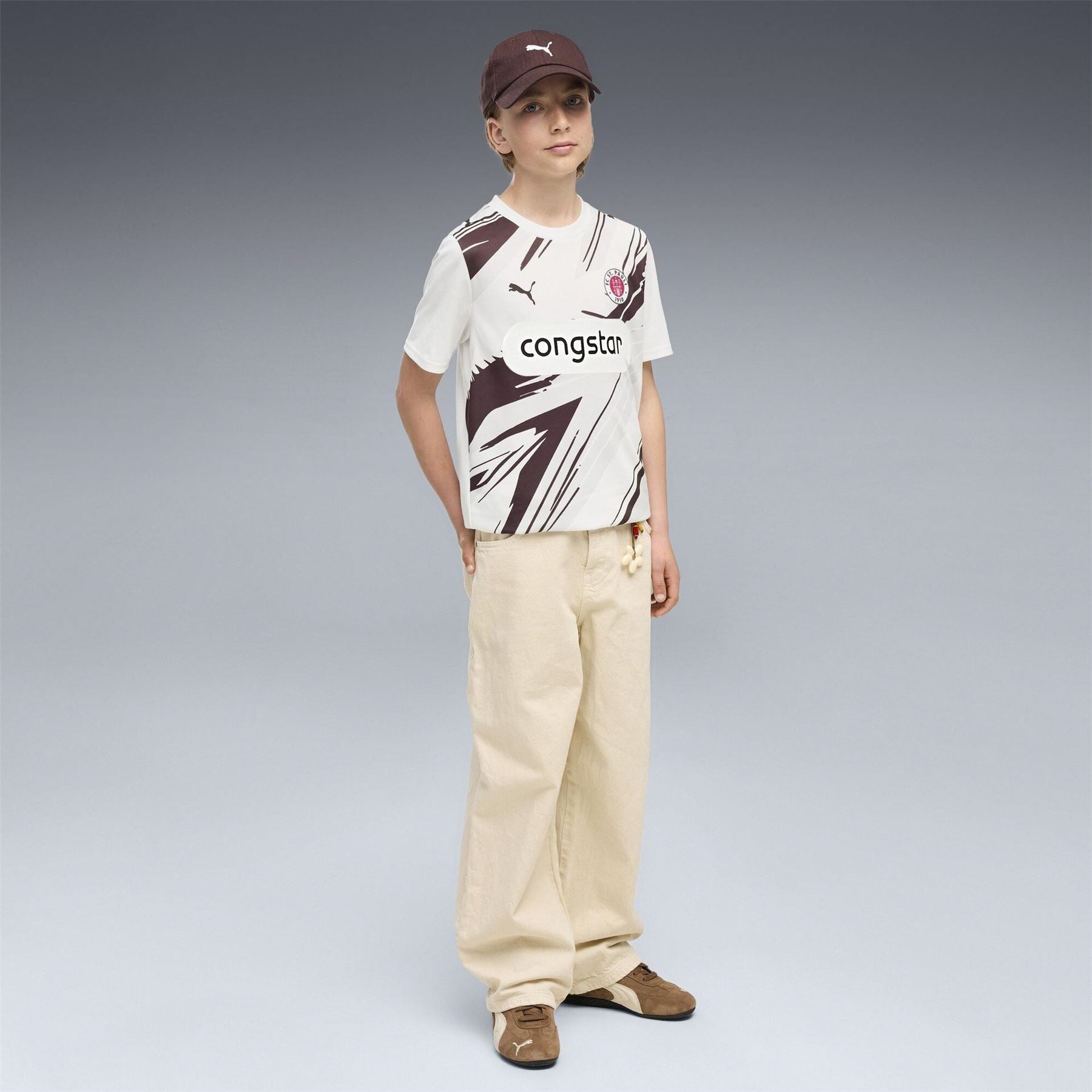 Puma Pauli Away Shirt 2026 27 Juniors