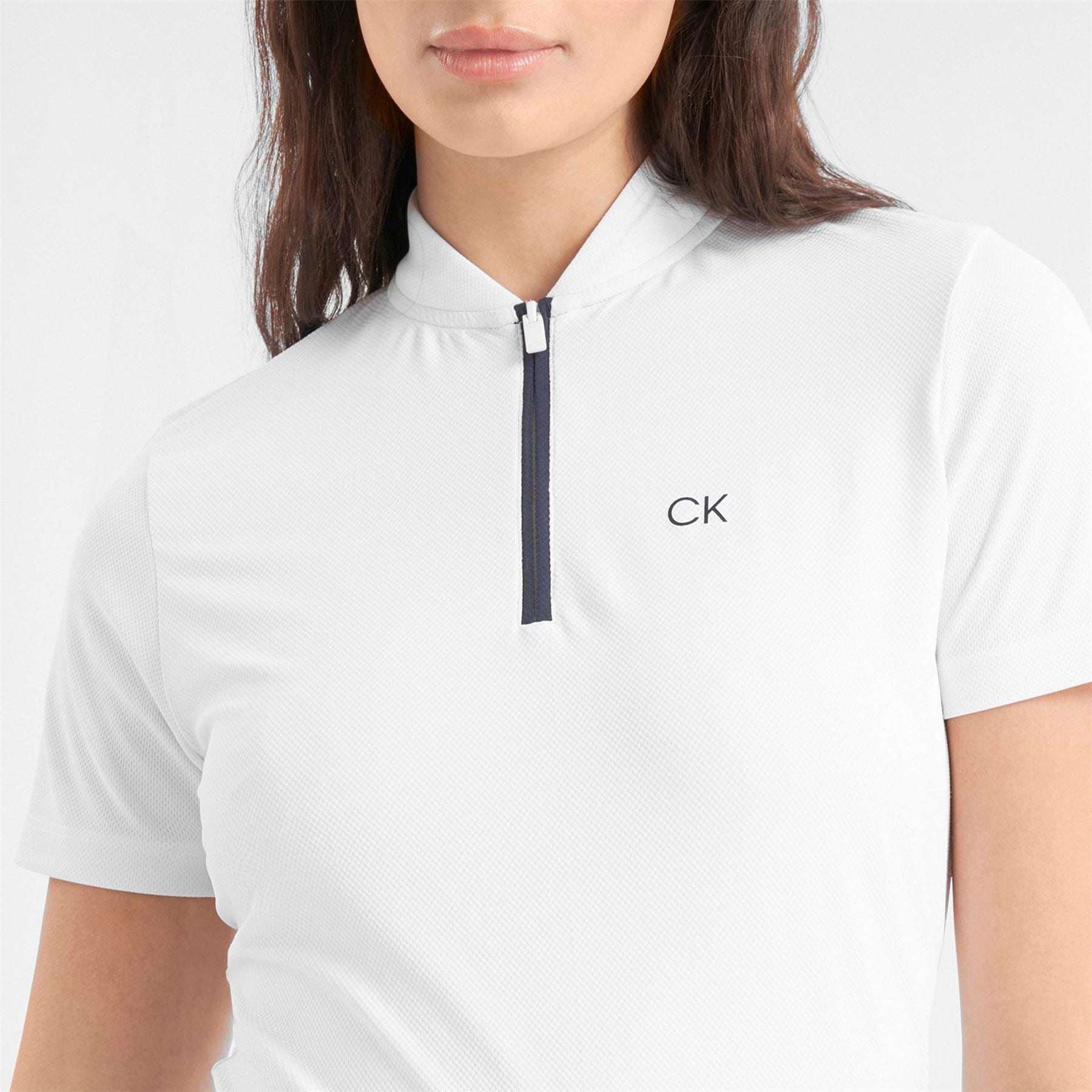 Calvin Klein Golf Ck Short Sleeve Performance Polo Shirt