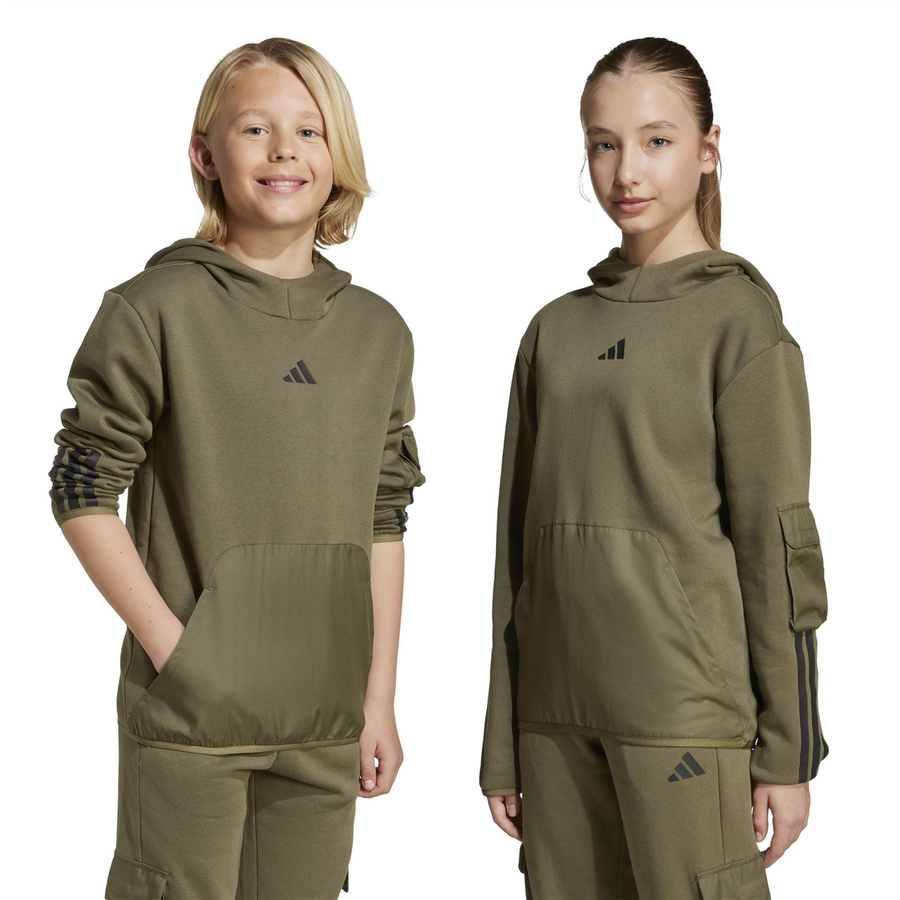 adidas Regular Fit Hooded Neck Sweatshirt