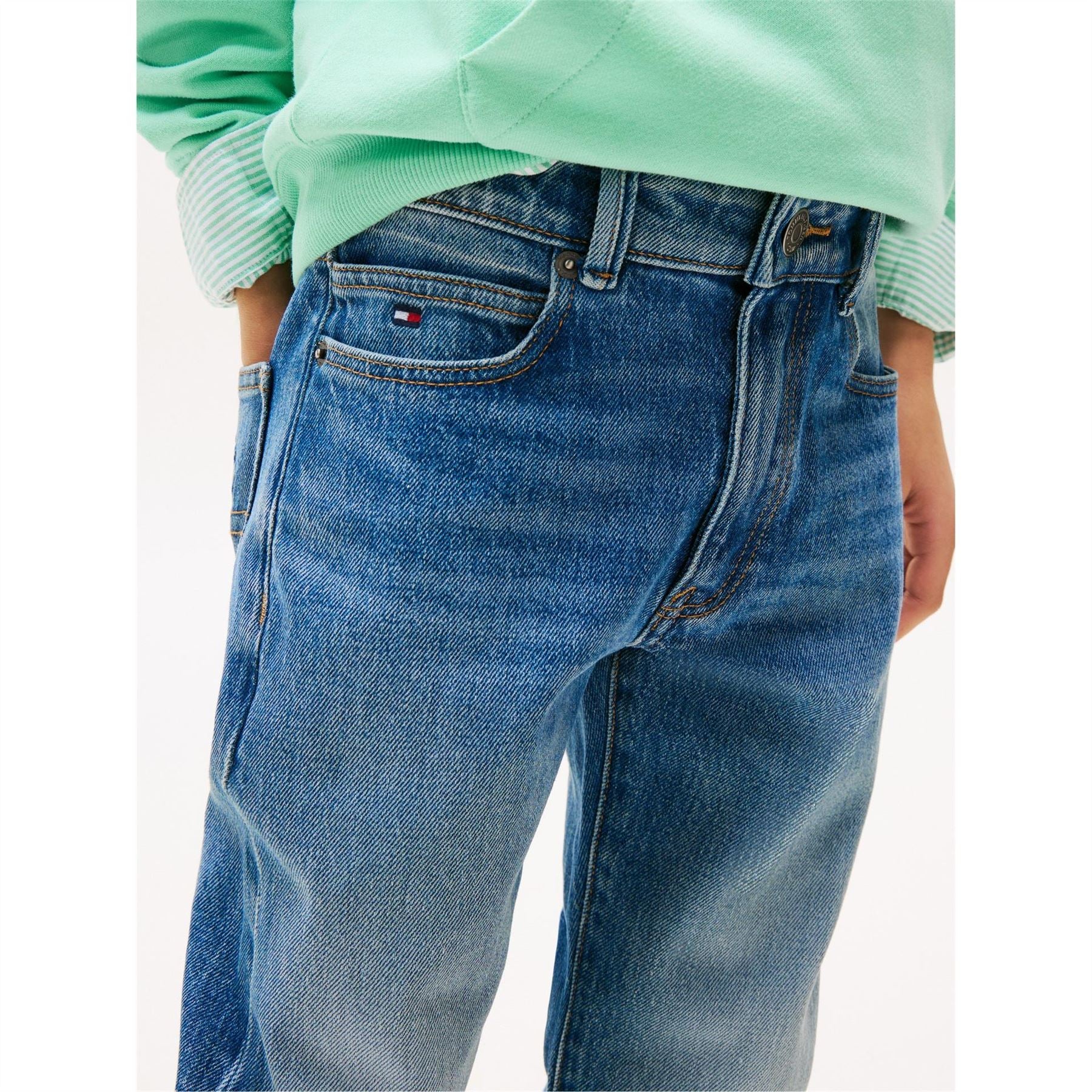 Tommy Hilfiger Midtown Regular Fit Straight Leg Jeans