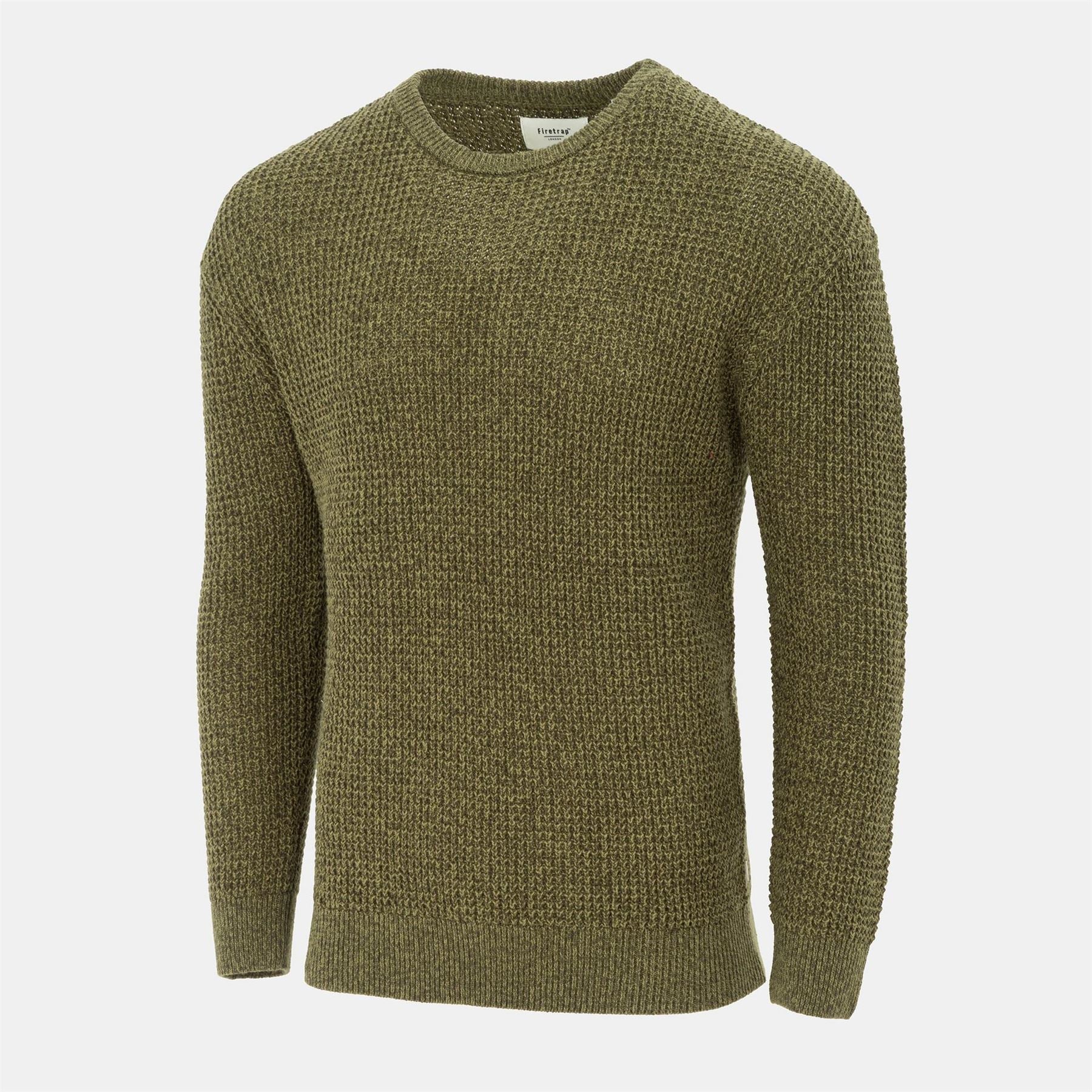 Firetrap Mens Classic Crew Neck Knitwear